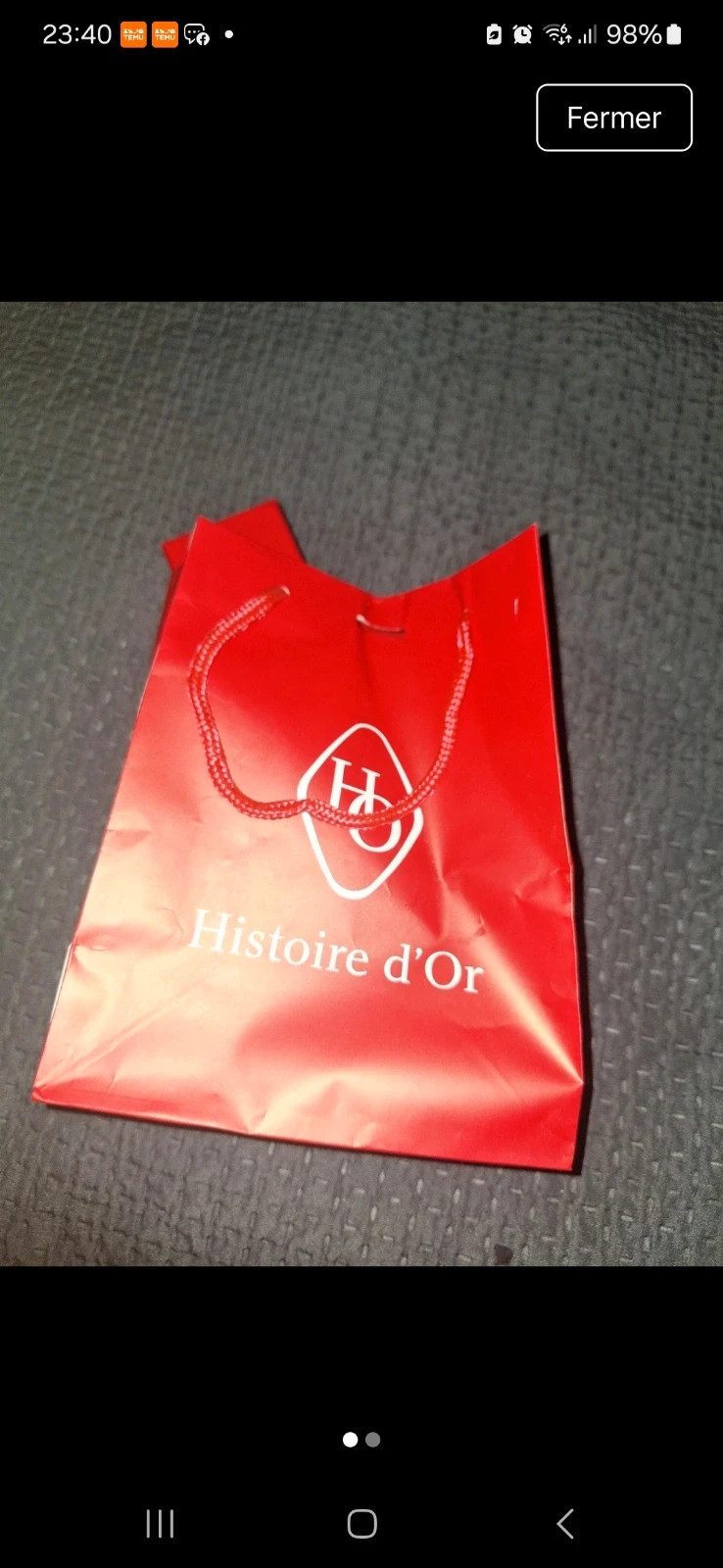 Bracelet en argent femme - coeur argente - histoire d'or - dans sa boîte d'origine jamais mis – histoire d'or 5