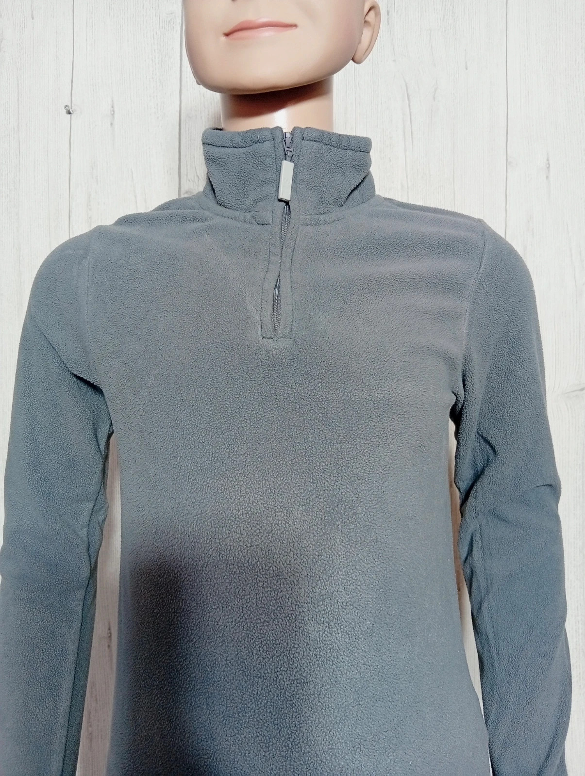 Pull polairemanches Longues garçon - taille 7/8 ans - Tex - couleur gris – TEX – taille 7 ans / 122 cm 2