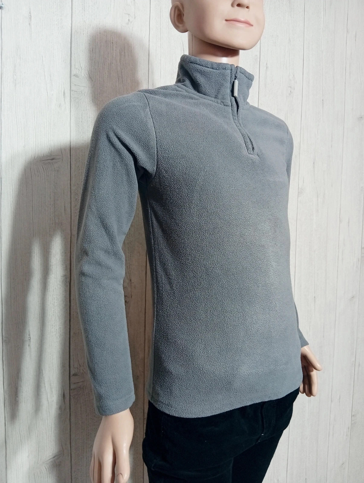 Pull polairemanches Longues garçon - taille 7/8 ans - Tex - couleur gris – TEX – taille 7 ans / 122 cm 4