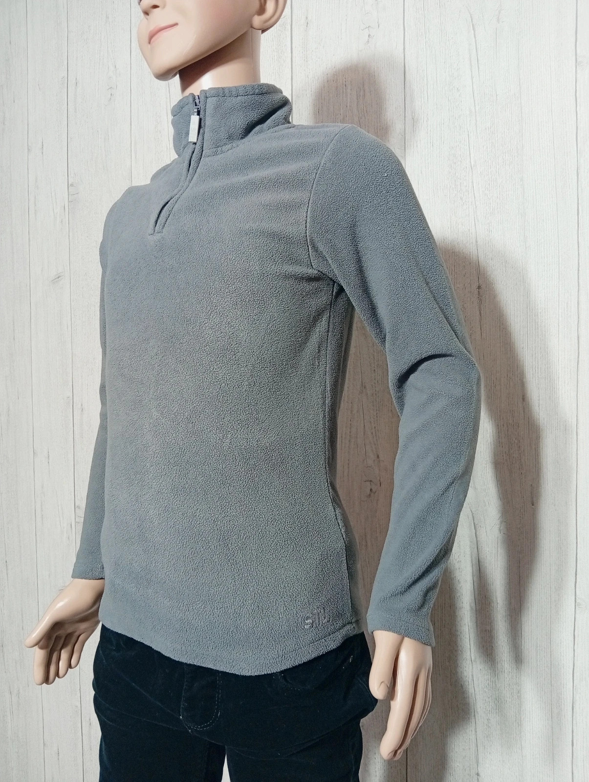 Pull polairemanches Longues garçon - taille 7/8 ans - Tex - couleur gris – TEX – taille 7 ans / 122 cm 5
