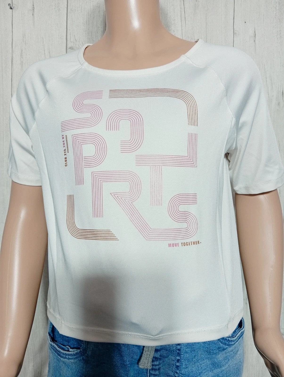 T-shirt manche courte fille - taille 12 ans ( 144/155 cm) - Kiabi - couleur blanc – Kiabi – taille 12 ans / 152 cm 2
