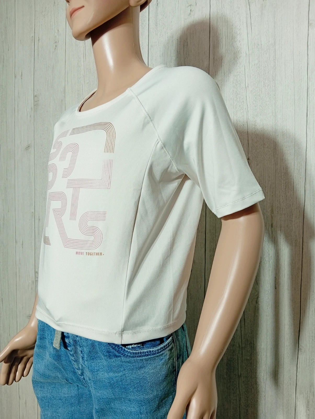 T-shirt manche courte fille - taille 12 ans ( 144/155 cm) - Kiabi - couleur blanc – Kiabi – taille 12 ans / 152 cm 5