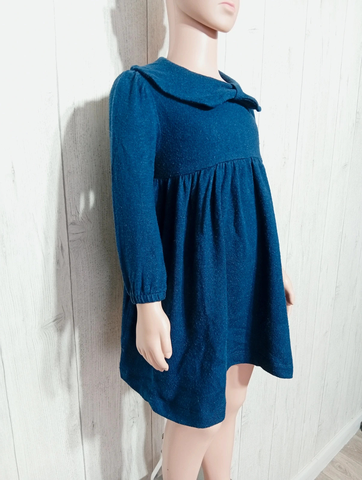 Robe fille - taille 3 ans (97 cm) - vertbaudet - couleur marine – Vertbaudet – taille 3 ans / 98 cm 4