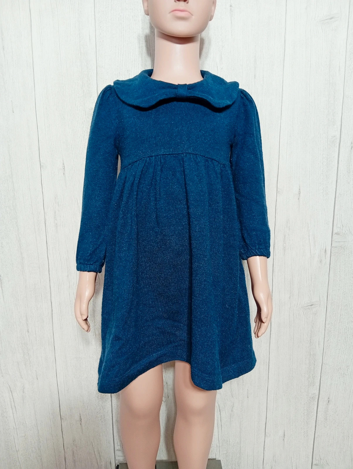 Robe fille - taille 3 ans (97 cm) - vertbaudet - couleur marine