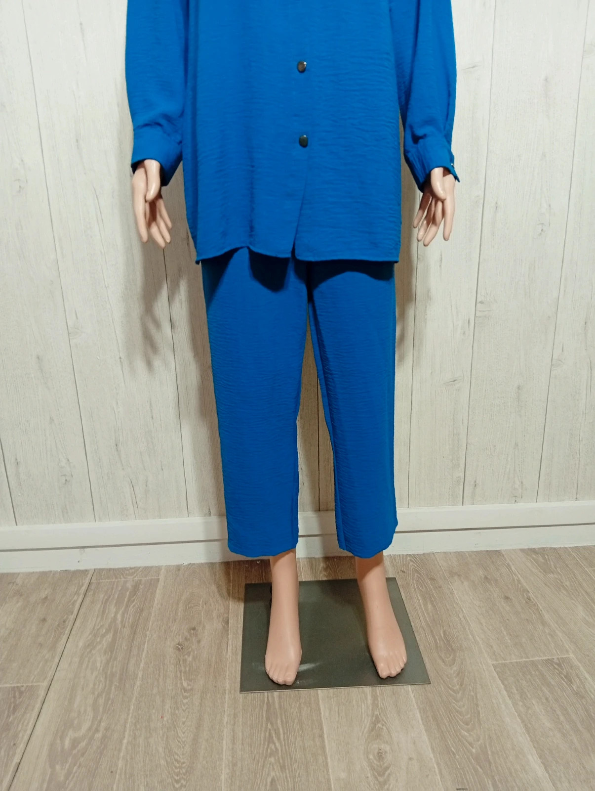 Ensemble 2 pieces femme - taille 40/42 - Clara - couleur bleu – Clara – taille L / 40 / 12 4