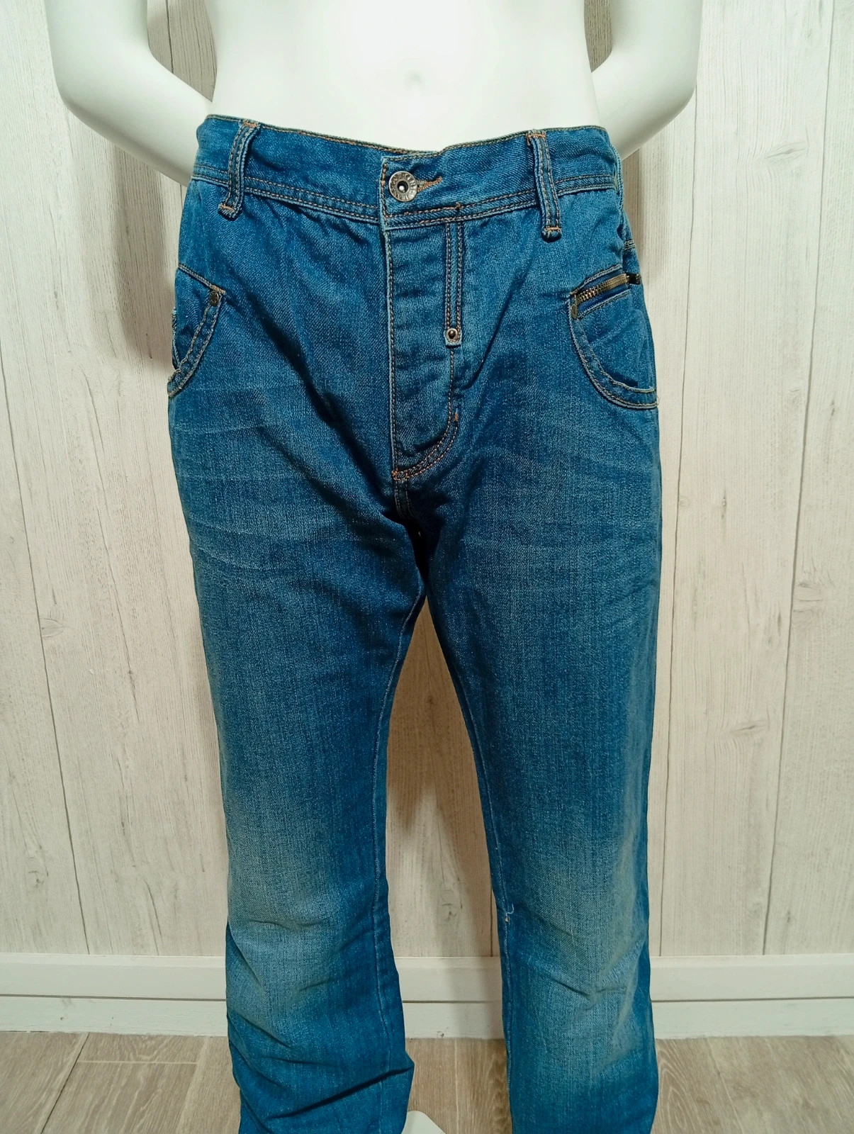 Jeans homme - taille XXL/44 - CJW - couleur marine – CJW – taille XXL 2