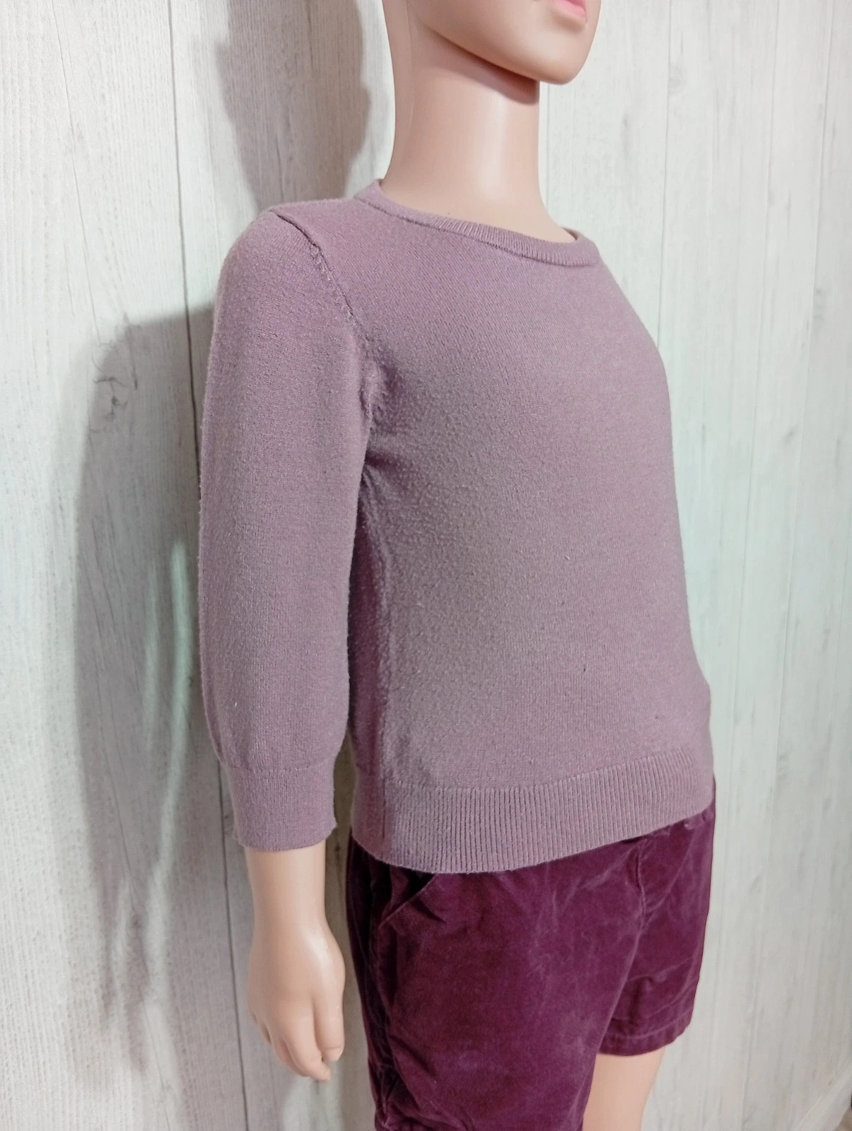 Pull fille - taille 3 ans (92 cm) - zeeman - couleur lila – Zeeman – taille 24-36 mois / 92 cm 2