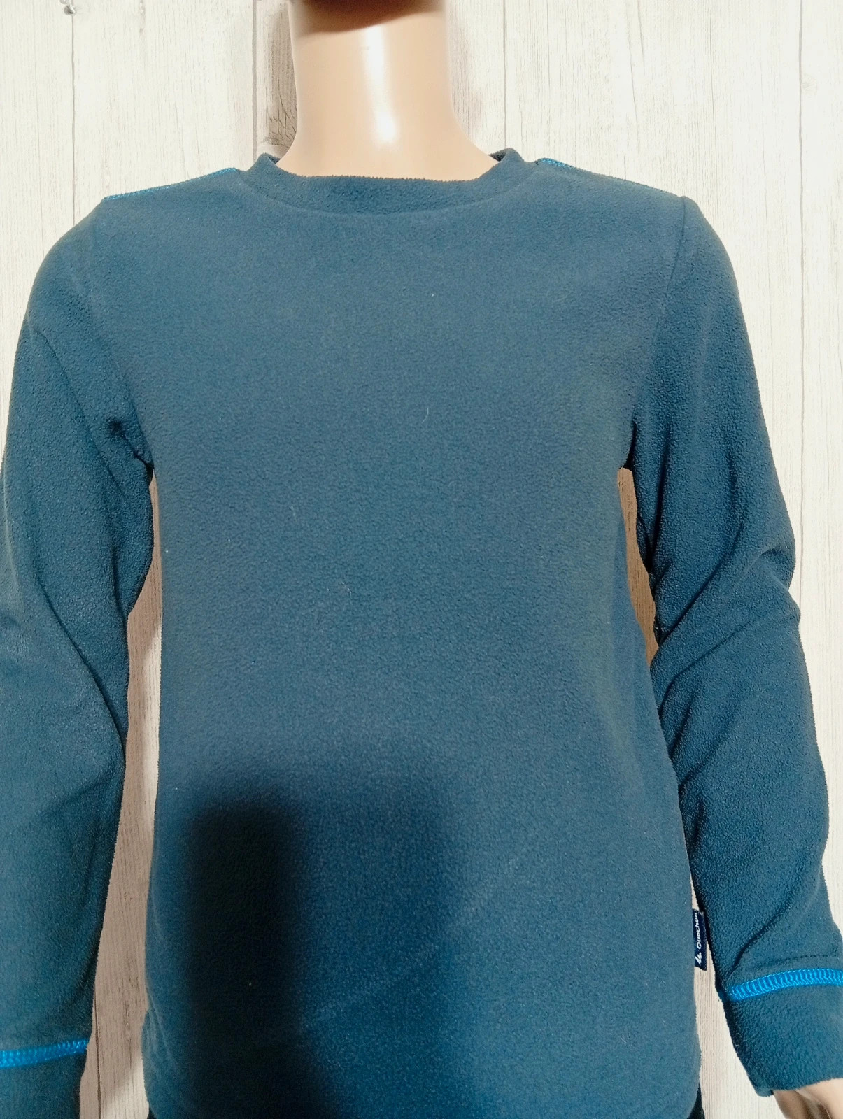 Pull manches longues garçon - taille 8 ans (125/132 cm) - decathlon - couleur marine – Decathlon – taille 8 ans / 128 cm 2