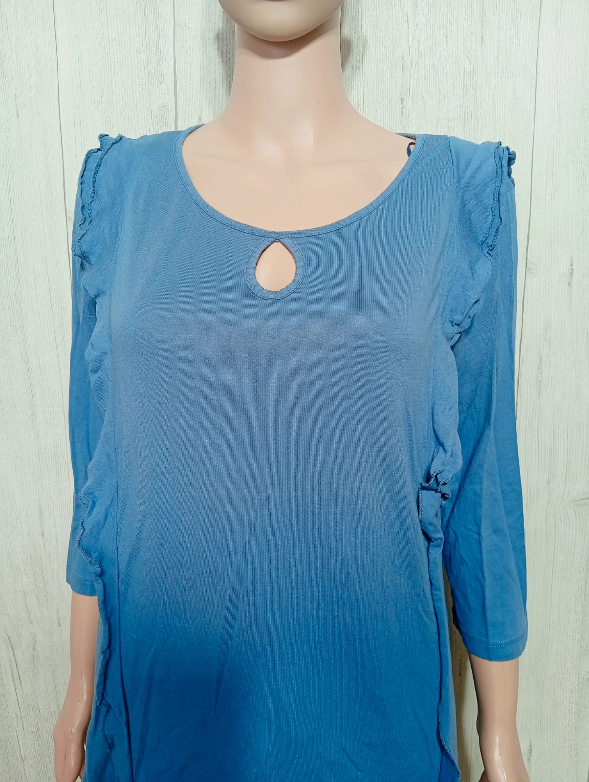 T-shirt manche longue femme- taille 42/44 - damart - couleur violet – Damart – taille XL / 42 / 14 2