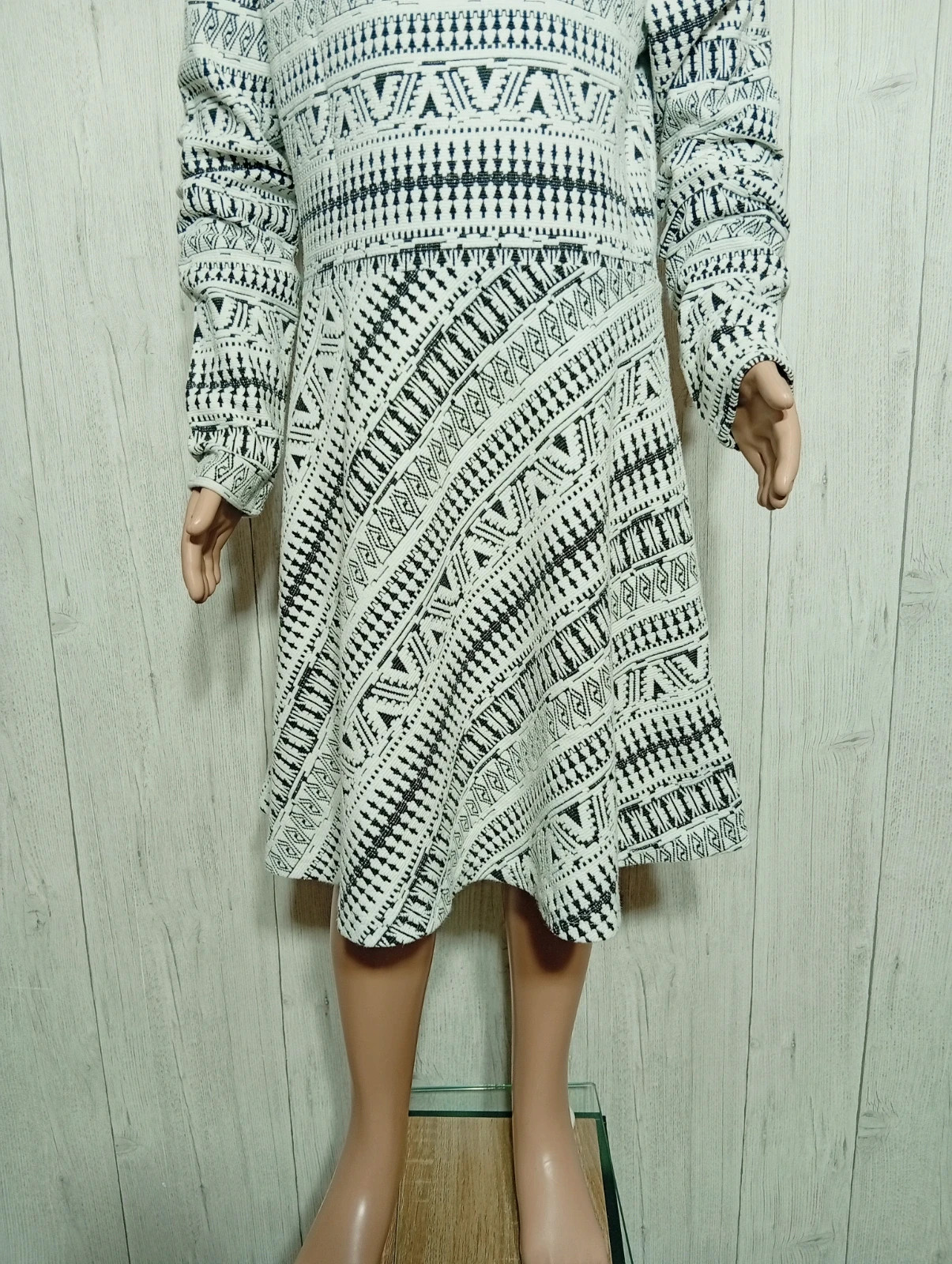 Robe casual fille - taille 12/14 ans (158/164 cm) - pepperts - couleur blanc et noir – Pepperts – taille 13 ans / 158 cm 3