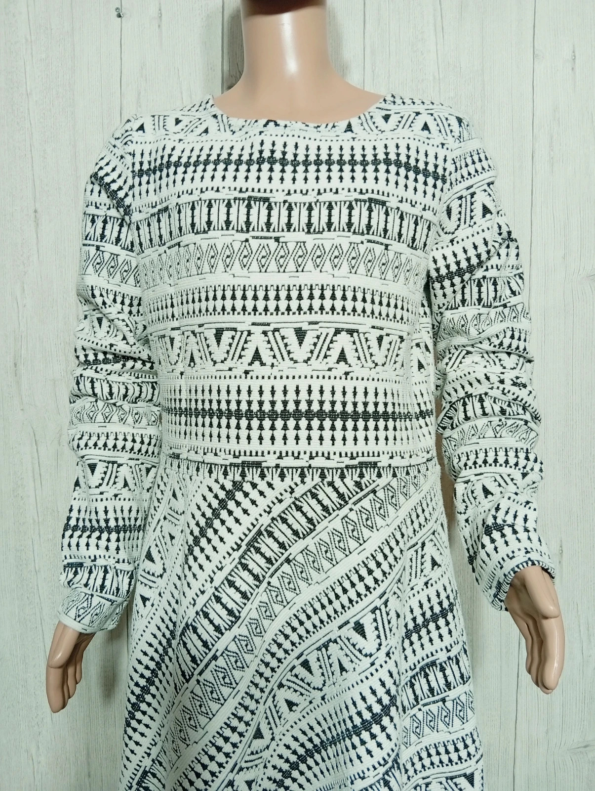Robe casual fille - taille 12/14 ans (158/164 cm) - pepperts - couleur blanc et noir – Pepperts – taille 13 ans / 158 cm 2