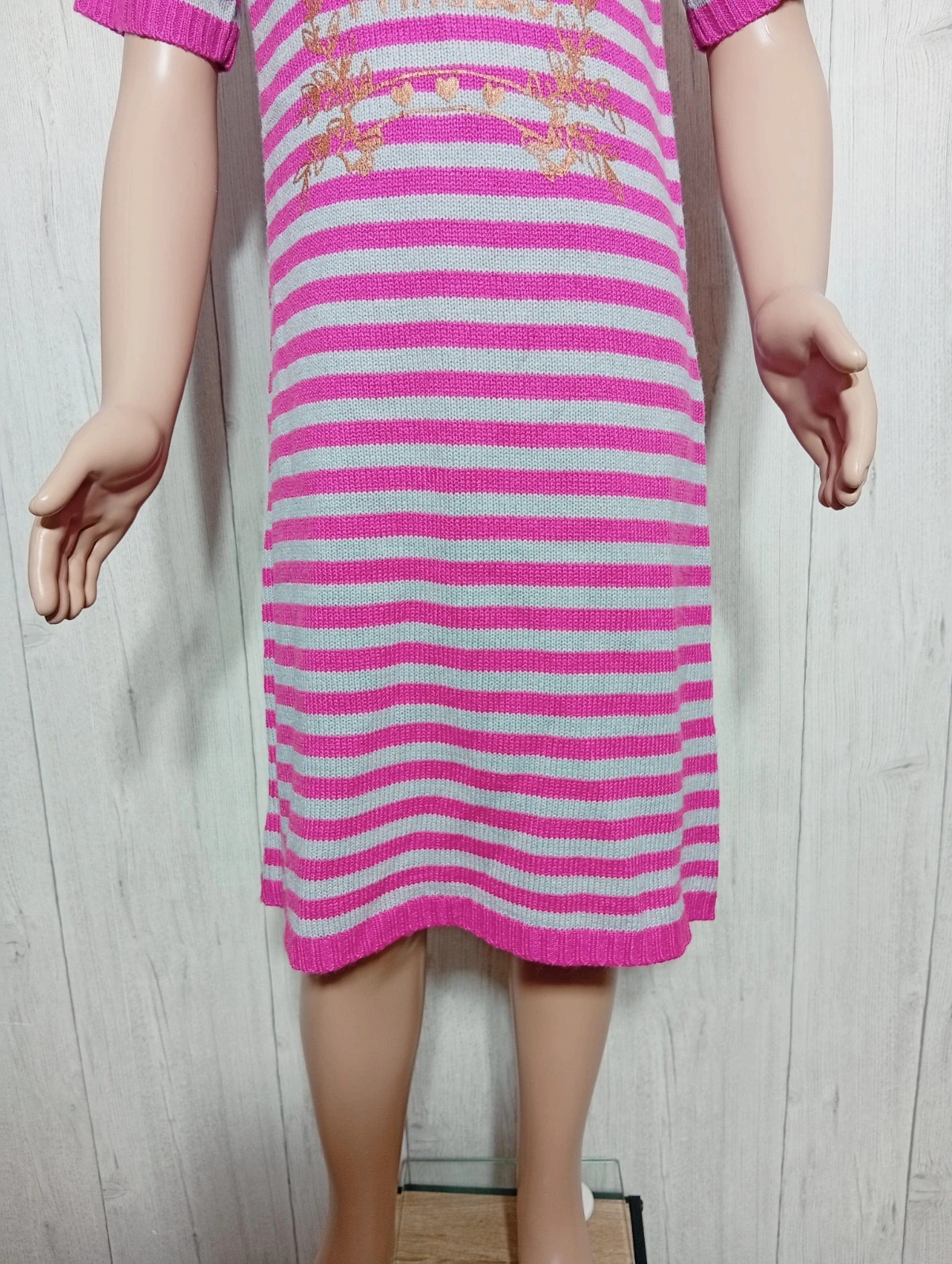 Robe fille - taille 12 ans ( 150 cm) - la redoute - couleur fushia et gris – La Redoute – taille 12 ans / 152 cm 3