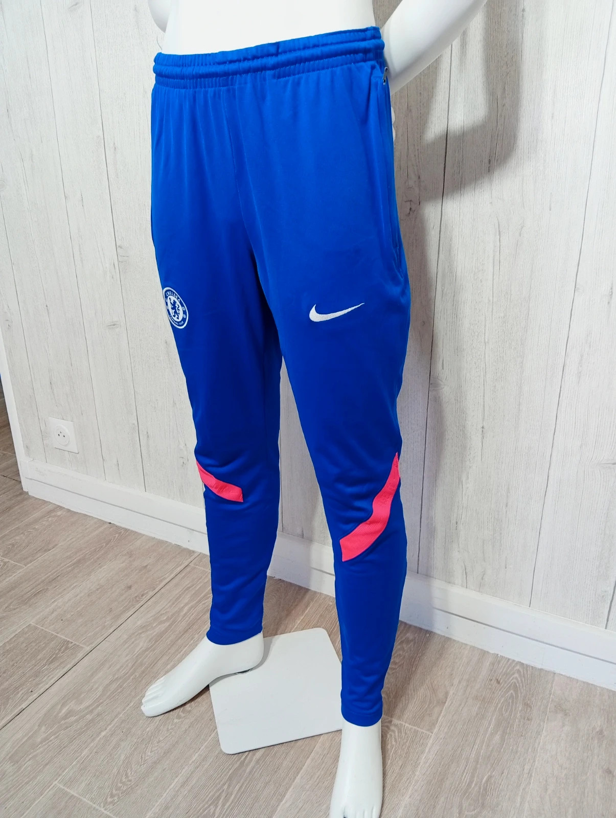 Pantalon jogging homme - taille S/36 - nike chelsea - couleur bleu – Nike – taille S 5