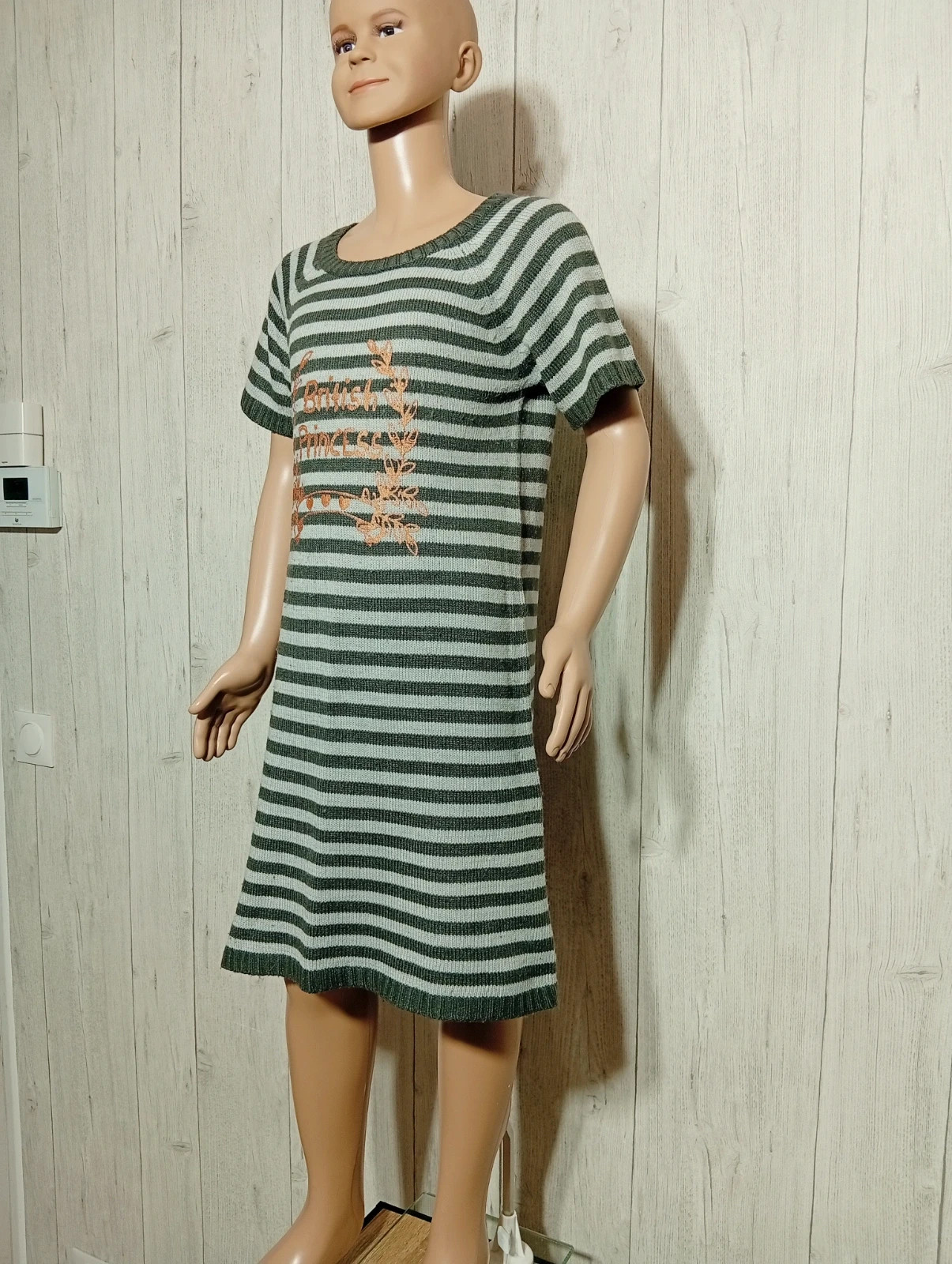 Robe fille - taille 12 ans (150 cm) - la redoute - couleur gris – La Redoute – taille 12 ans / 152 cm 5