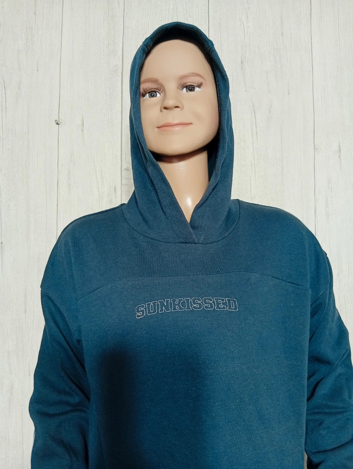 Pull a capuche fille- taille 10 ans (140 cm) - energetics- couleur marine blanc argenté – Energetics – taille 10 ans / 140 cm 2