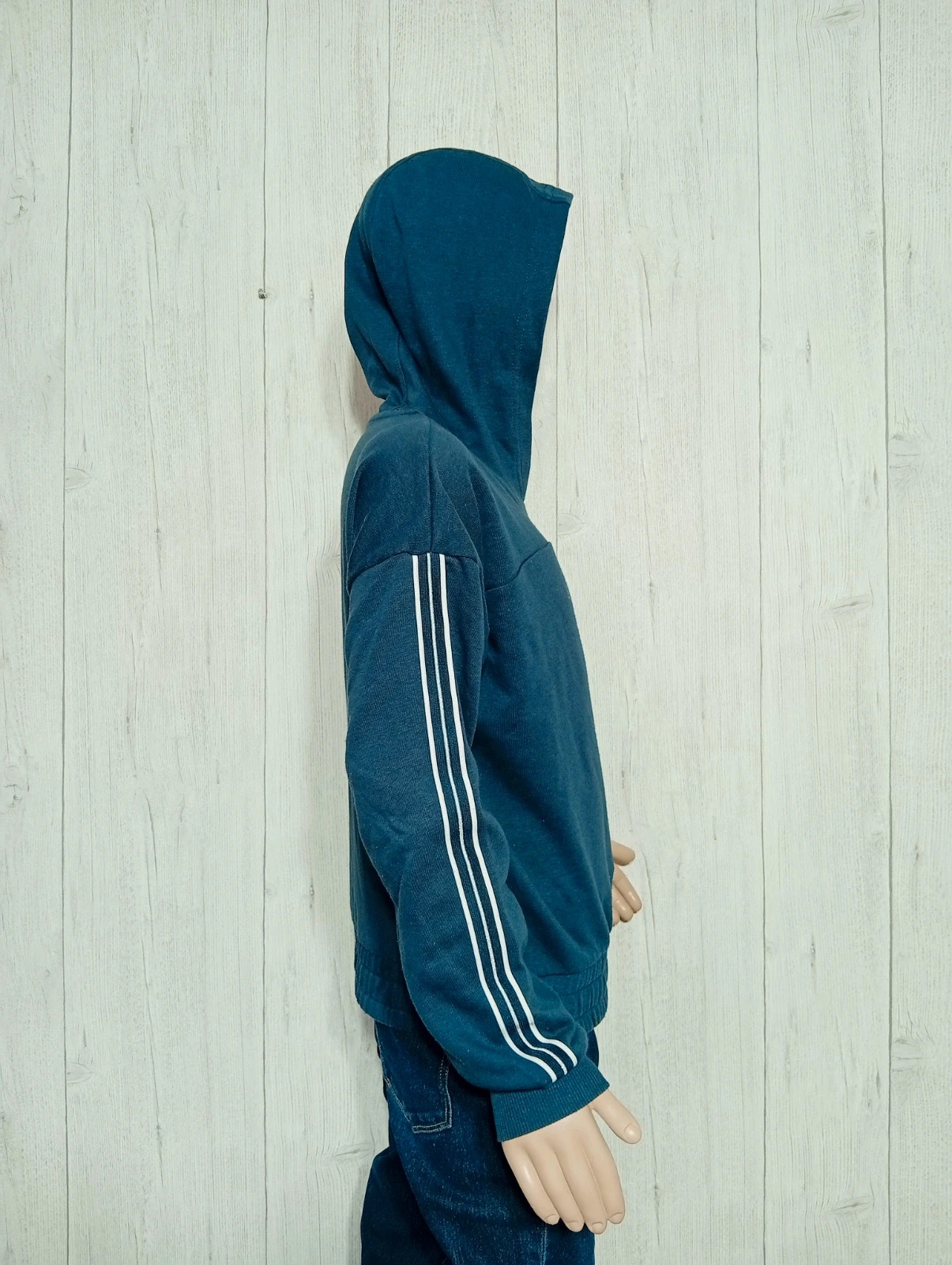 Pull a capuche fille- taille 10 ans (140 cm) - energetics- couleur marine blanc argenté – Energetics – taille 10 ans / 140 cm 5