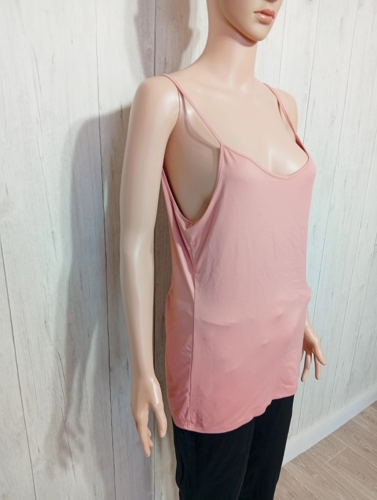 Débardeur femme - taille XL/42 - basics - couleur rose – Basics – taille XL / 42 / 14 4