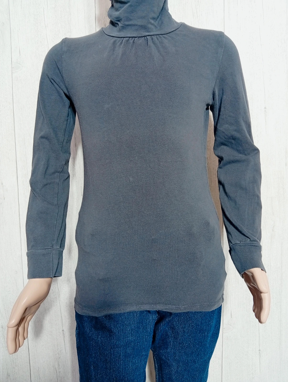 Pull a col roulé fille - taille 10 ans (138 cm) -du pareil au même - couleur gris – Du Pareil au Même – taille 10 ans / 140 cm 3