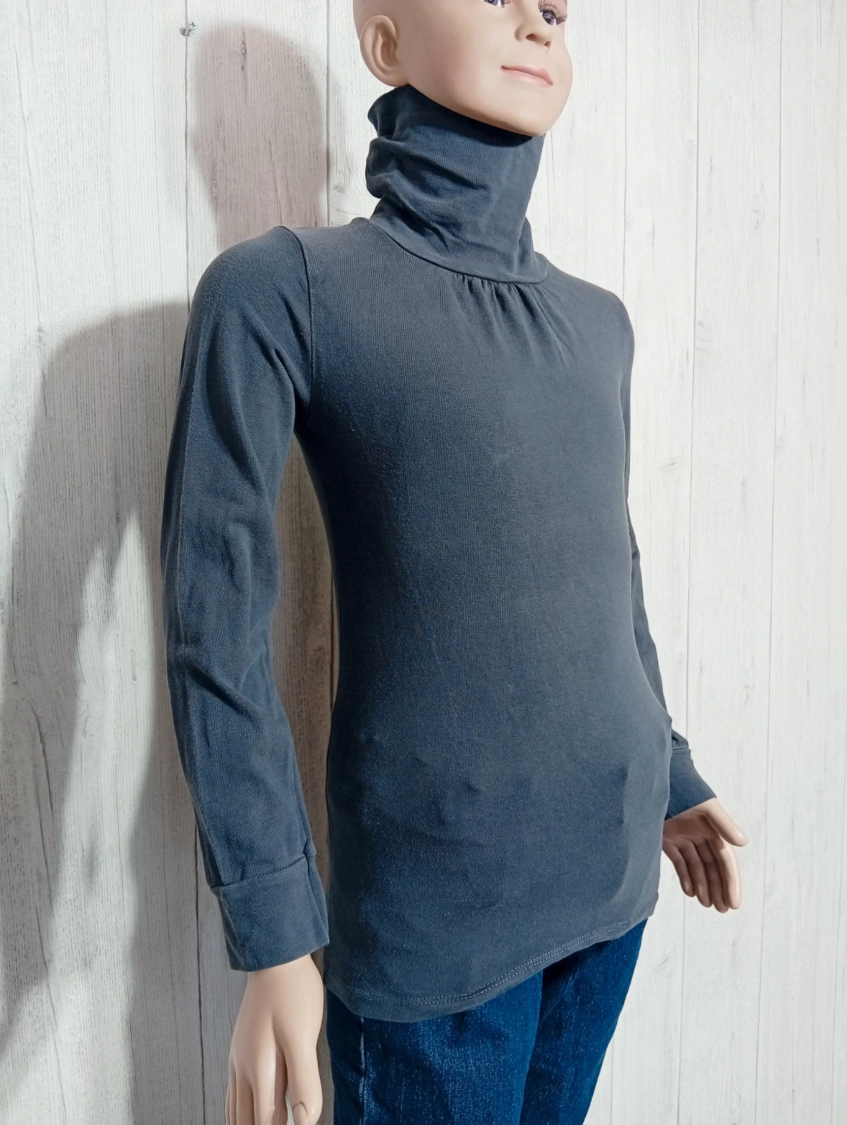 Pull a col roulé fille - taille 10 ans (138 cm) -du pareil au même - couleur gris – Du Pareil au Même – taille 10 ans / 140 cm 4