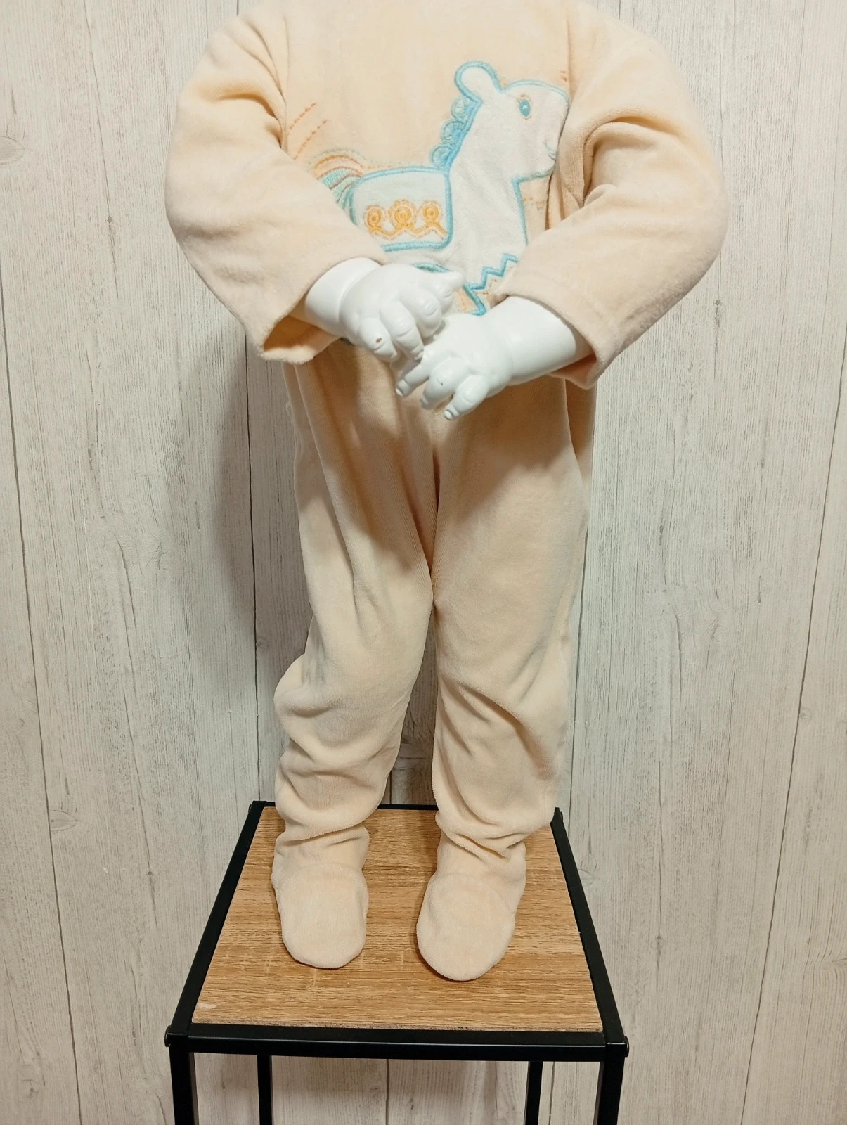 Pyjama 1 piece garcon - taille 18 mois - carrefour - couleur jaune bleu – Carrefour – taille 18-24 mois / 86 cm 3