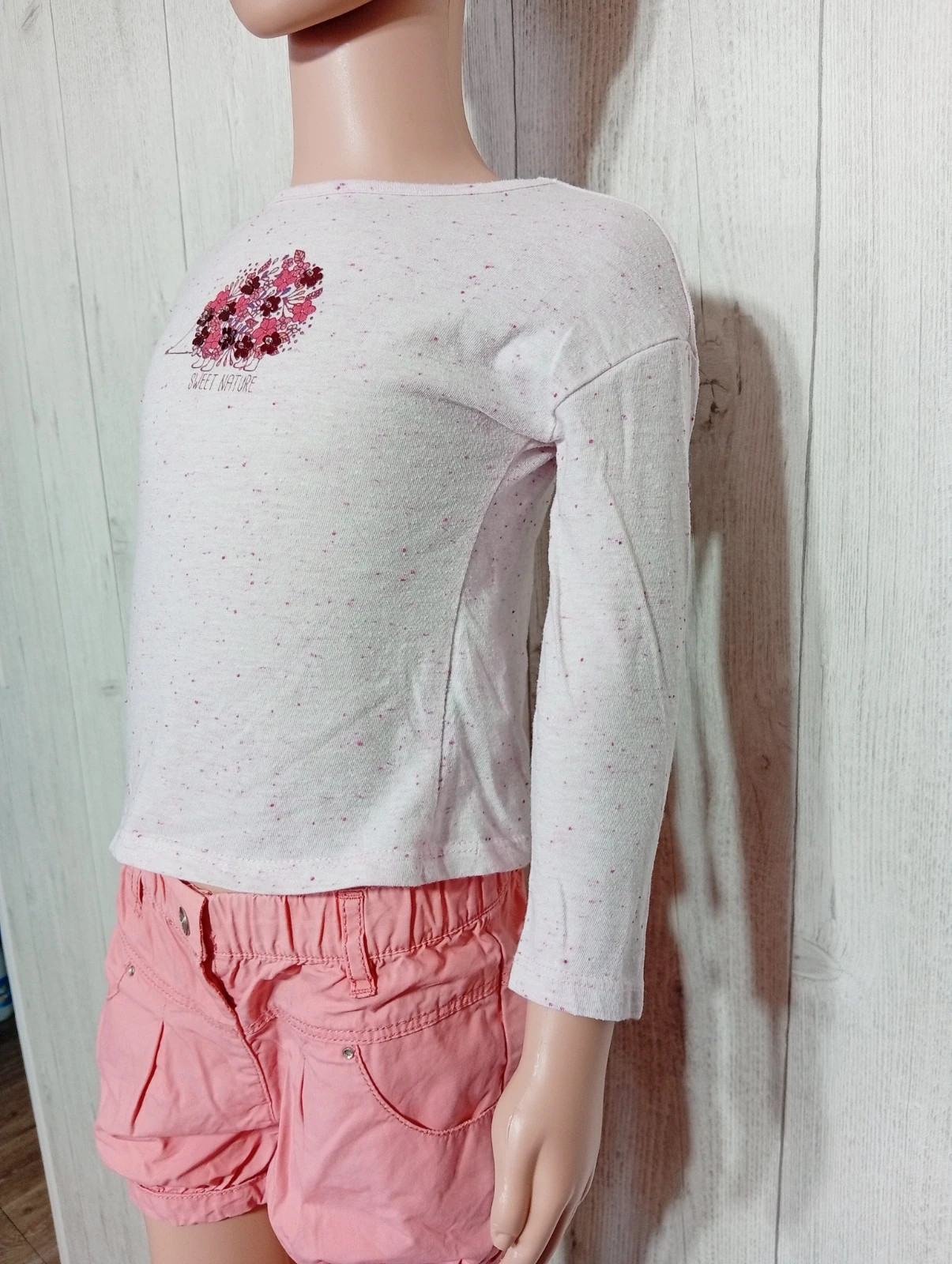 T-shirt manche longue fille - taille 3 ans (95/101 cm) - inextenso- couleur rose – In Extenso – taille 3 ans / 98 cm 4