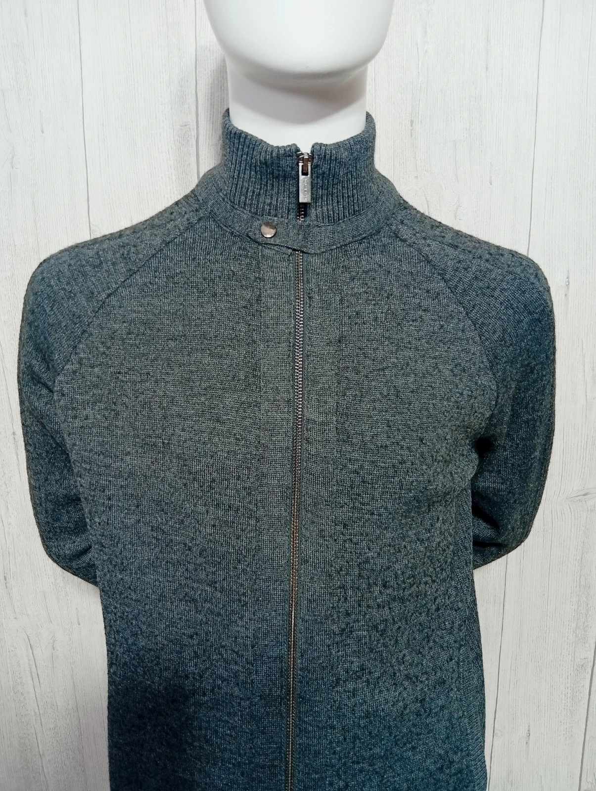 Cardigan manche longue homme - taille M/38 - Devred - couleur gris – Devred – taille M 2
