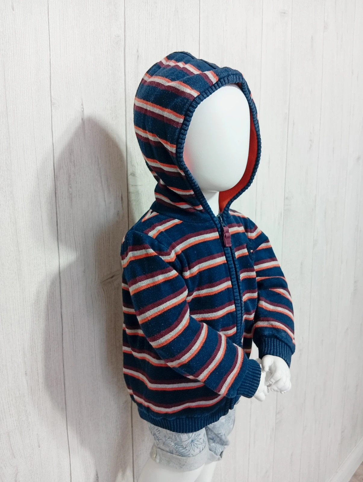 Gilet garçon - taille 18 mois - cadet rouselle - couleur marine orange – Cadet Rousselle – taille 18-24 mois / 86 cm 2