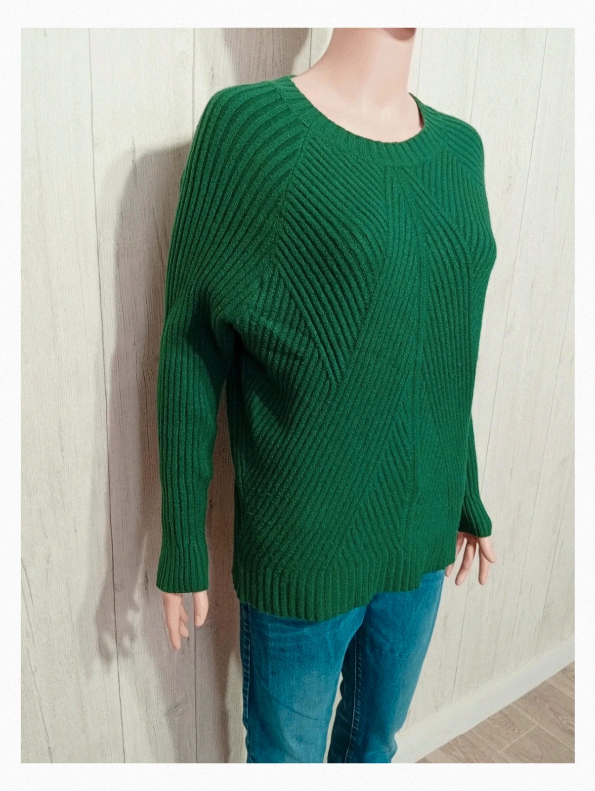 Pull M&D femme couleur vert foncé - taille unique – M&D Fashion – taille Taille unique 4