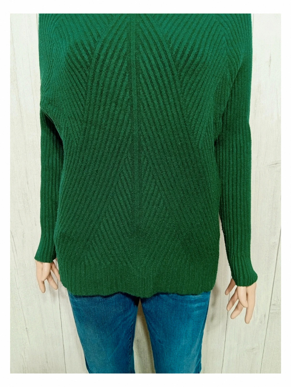 Pull M&D femme couleur vert foncé - taille unique – M&D Fashion – taille Taille unique 3