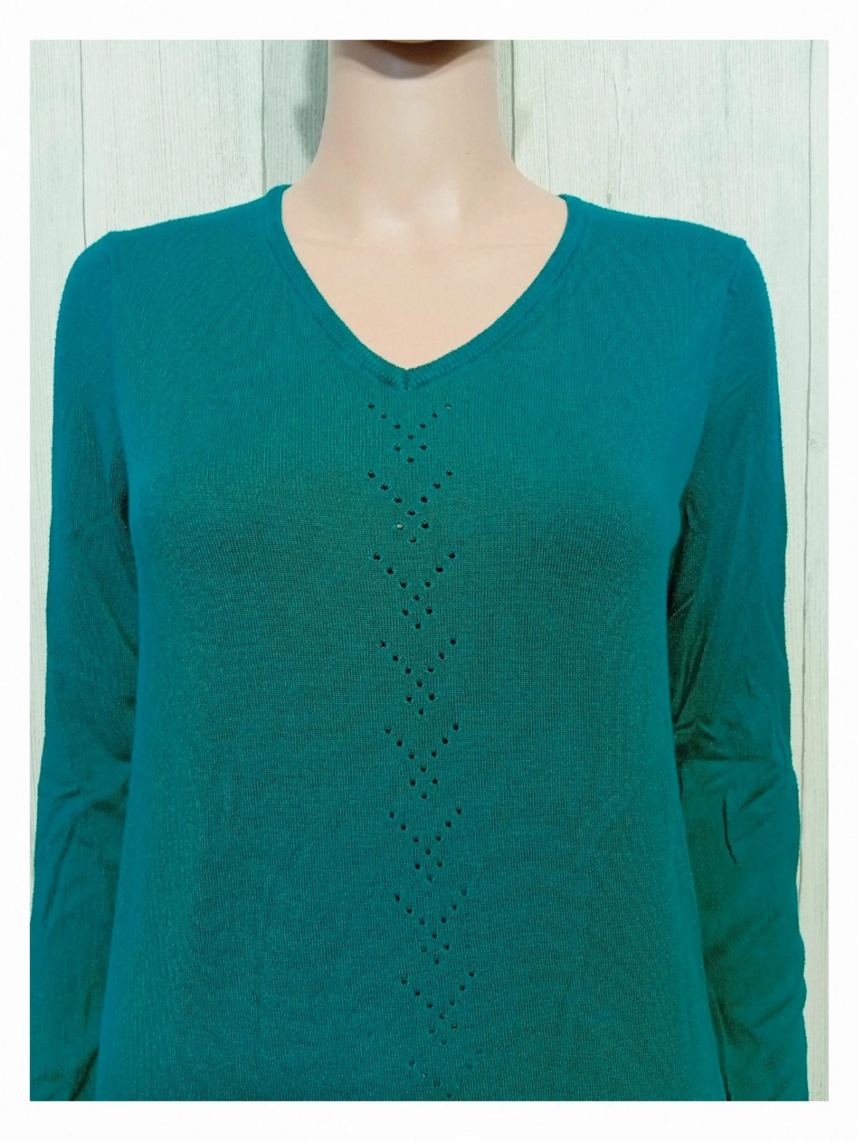Pull inextenso - vert - taille M/38 - femme – In Extenso – taille M / 38 / 10 2