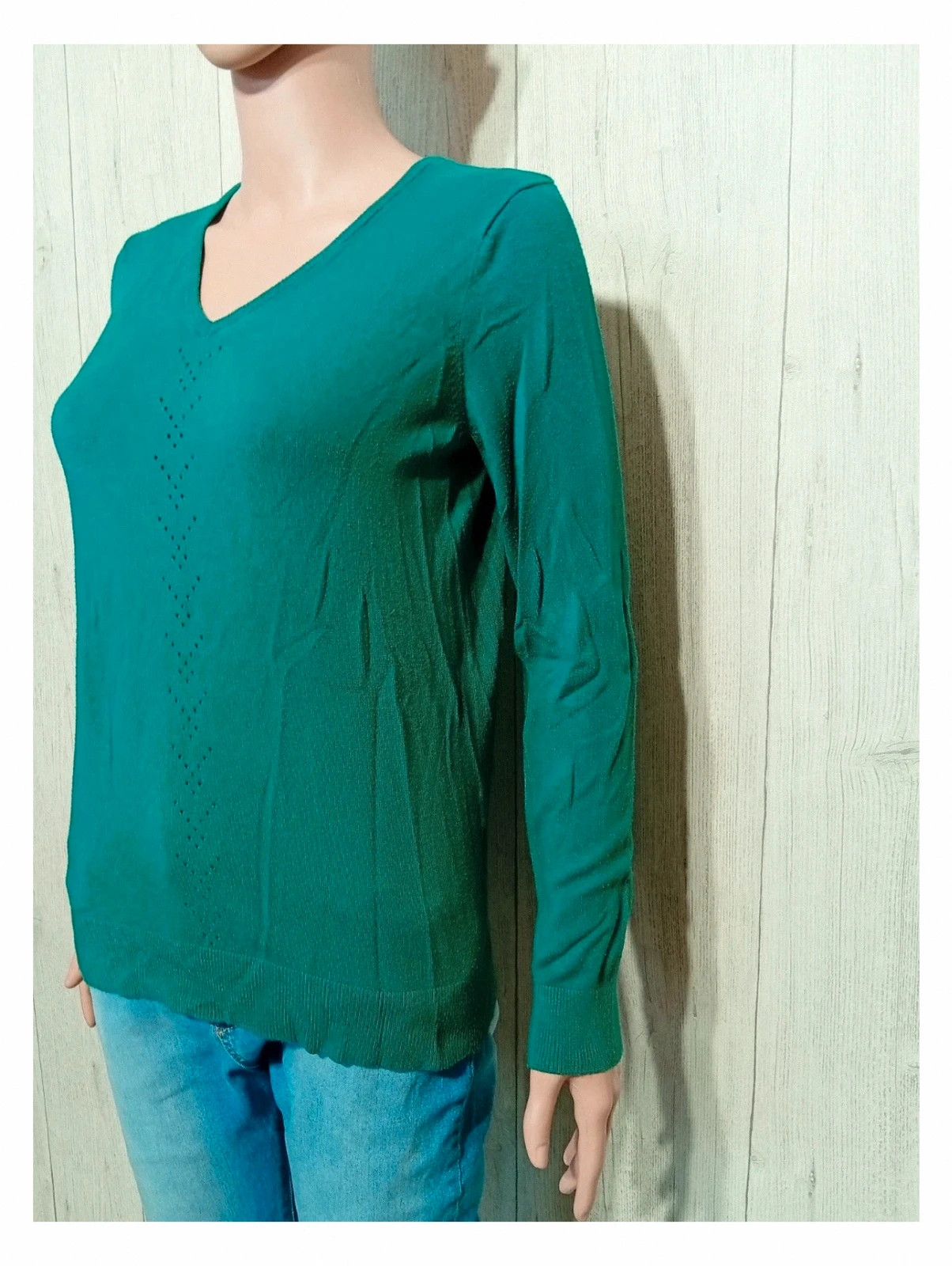 Pull inextenso - vert - taille M/38 - femme – In Extenso – taille M / 38 / 10 5