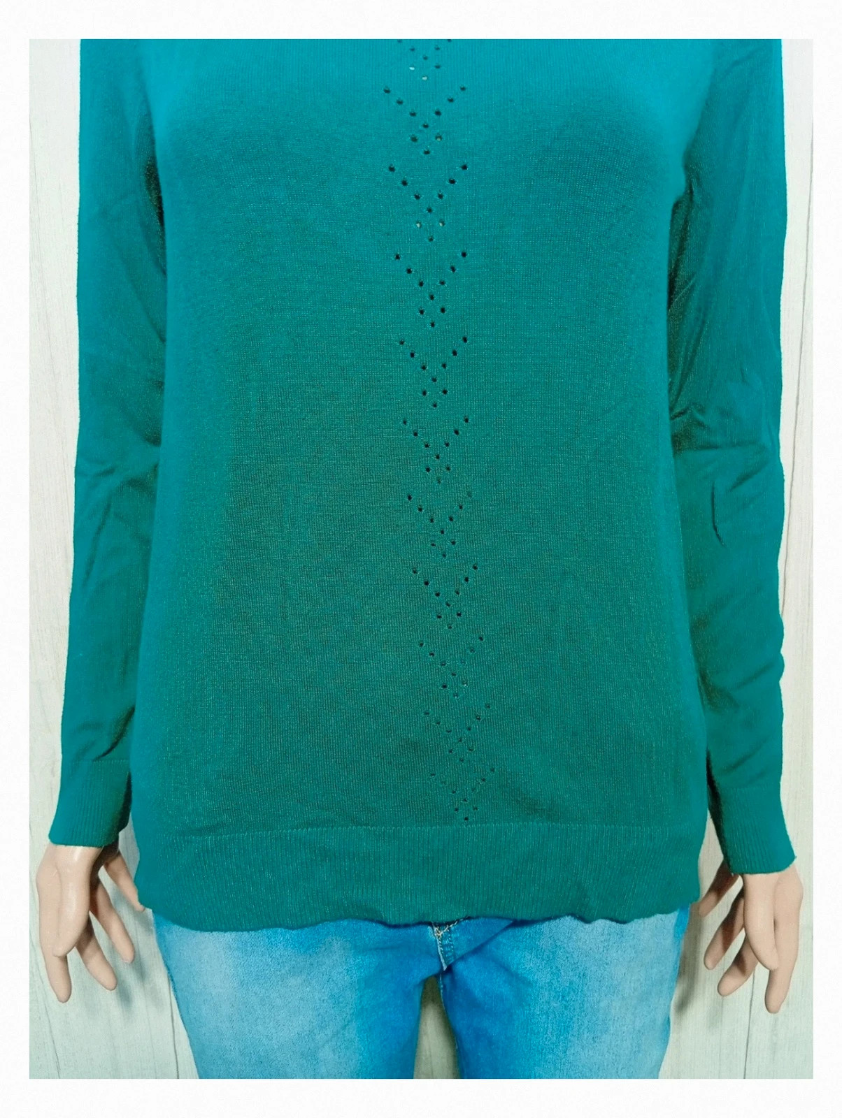 Pull inextenso - vert - taille M/38 - femme – In Extenso – taille M / 38 / 10 3