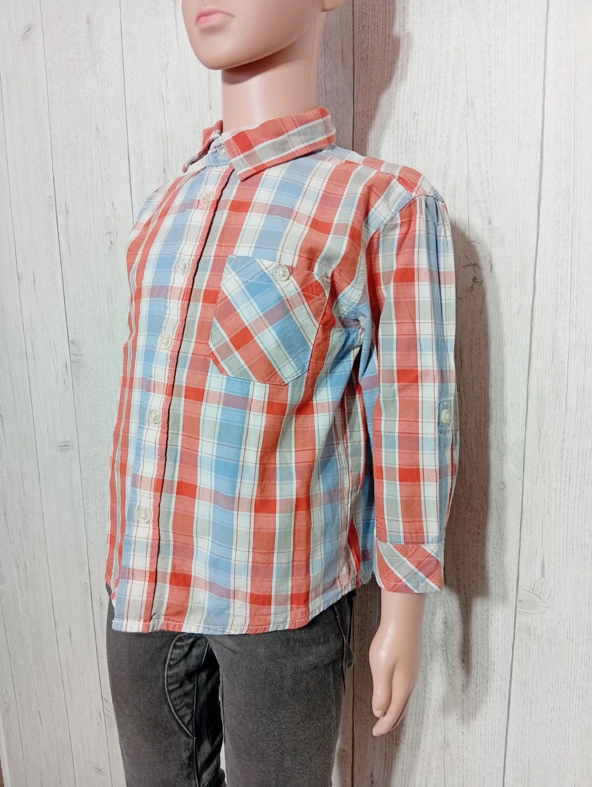 Chemise manche longue garcon - taille 3 ans ( 94 cm) - kidkanai - couleur multicolore – Kid Kanai – taille 3 ans / 98 cm 5
