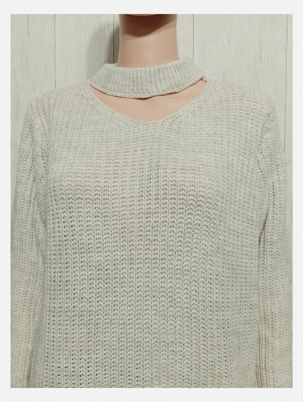 Pull moda couleur beige - femme taille M/38 ( taille 2) – MODA – taille M / 38 / 10 2