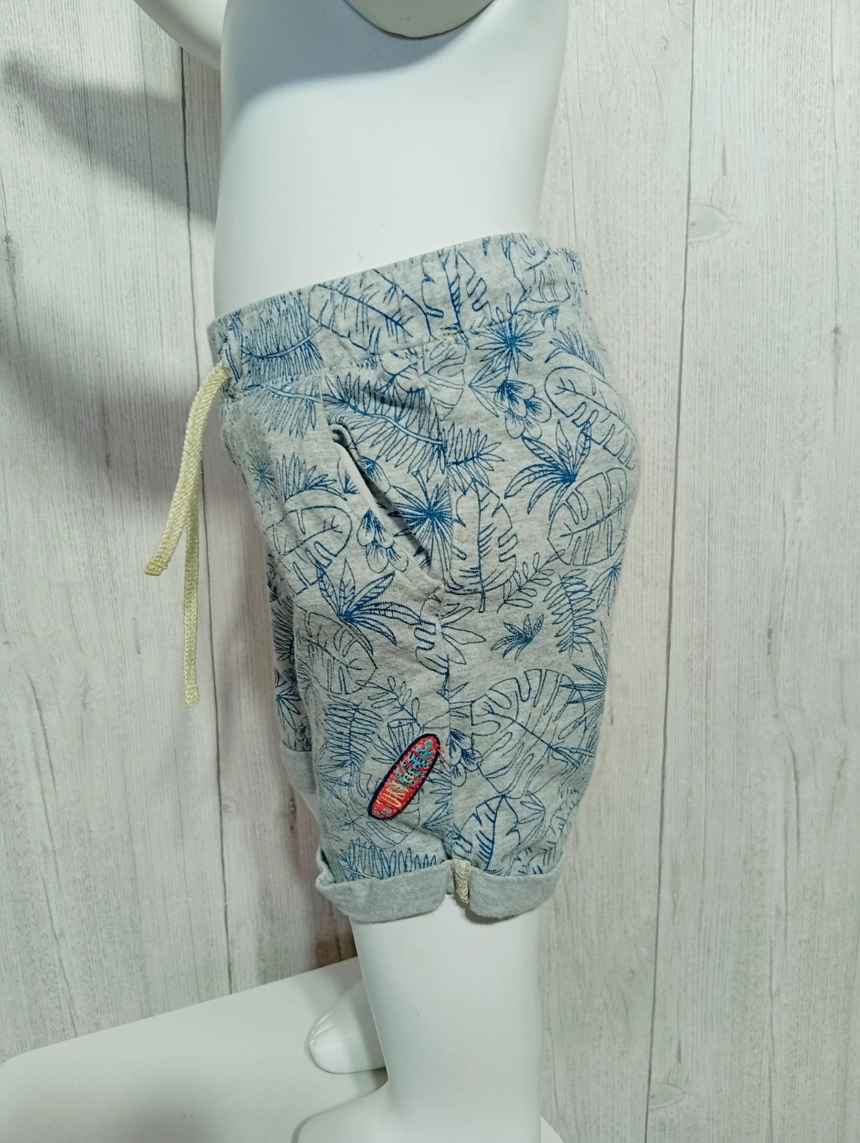 Short garcon - taille 18 mois - La compagnie des petits - couleur gris et bleu – La Compagnie des Petits – taille 12-18 mois / 80 cm 4