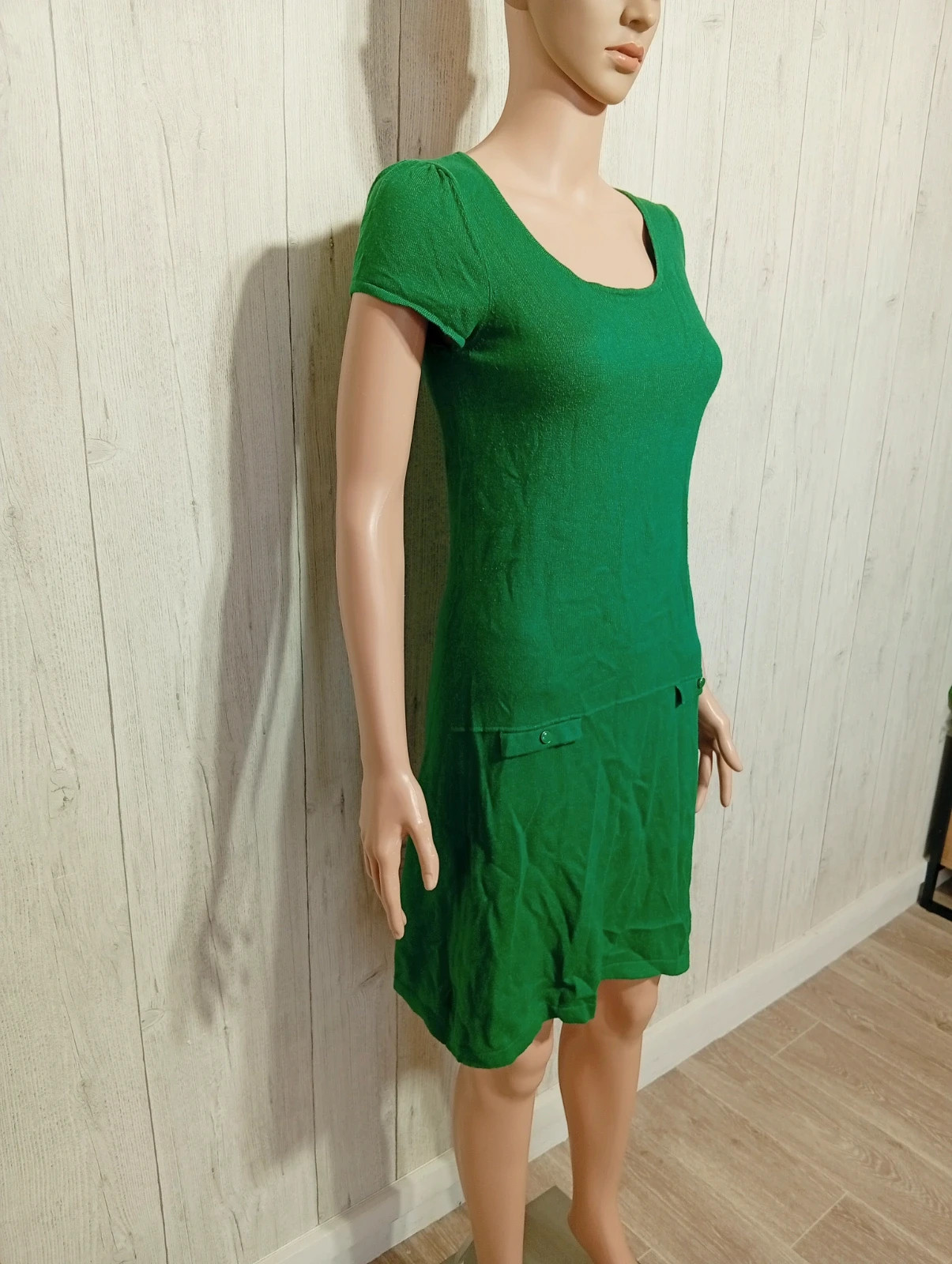 Robe femme -taille S/36- grain de malice - couleur vert – Grain de Malice – taille S / 36 / 8 4