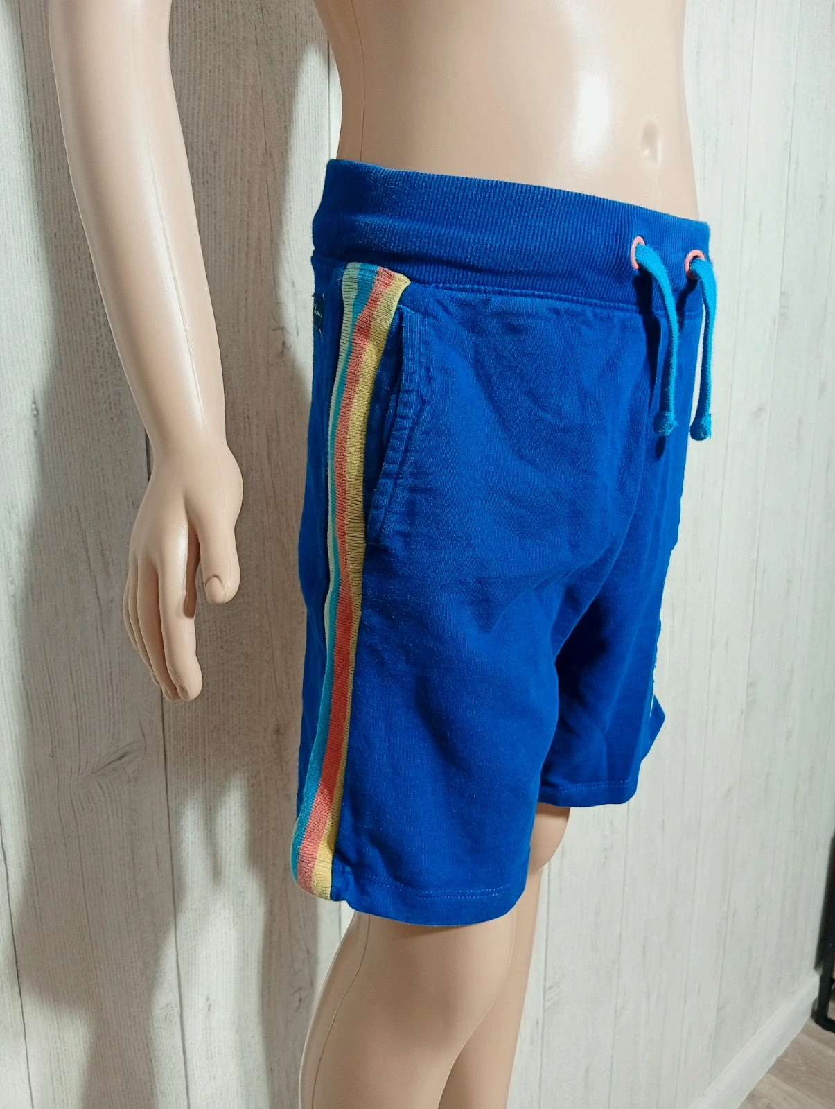 Short garcon - taille 7/8 ans (128 cm) - kloane - couleur bleu et multicolore – Kloane – taille 8 ans / 128 cm 2
