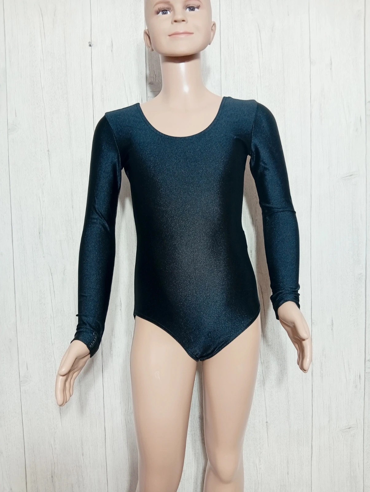 Bodies de danse fille - taille 10 ans (134/145 cm) - Domyos - couleur noir