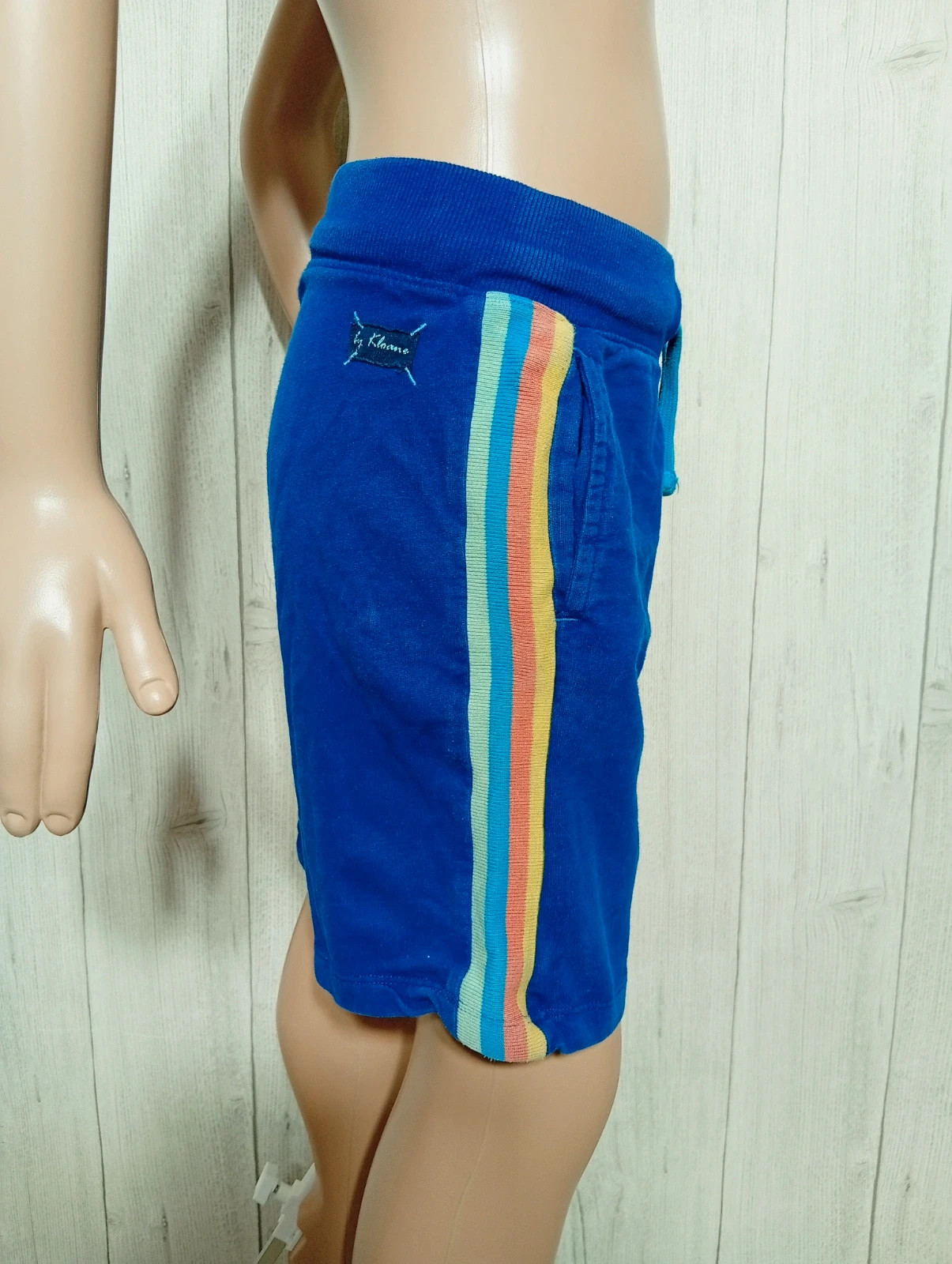Short garcon - taille 7/8 ans (128 cm) - kloane - couleur bleu et multicolore – Kloane – taille 8 ans / 128 cm 4