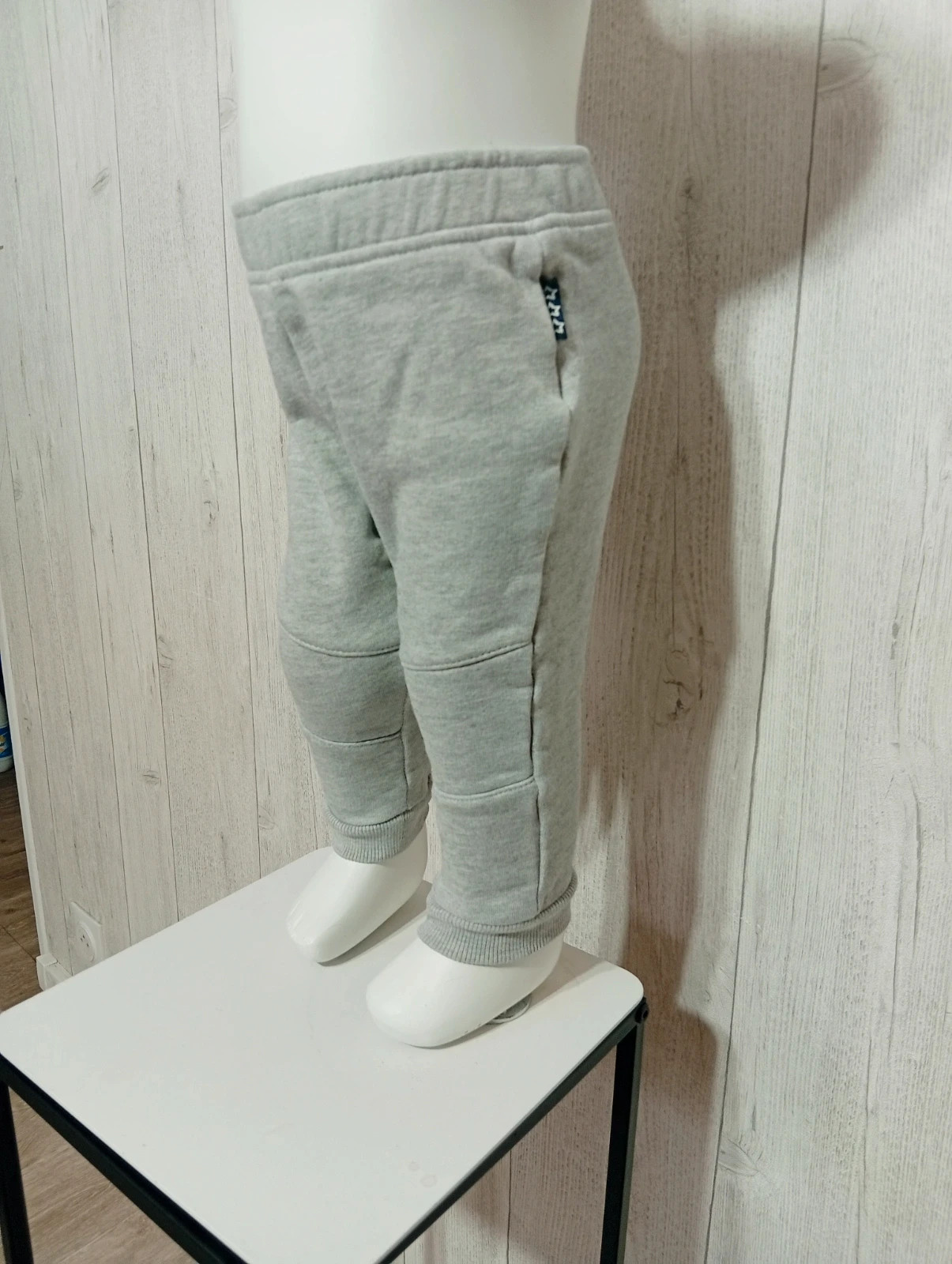 Pantalon jogging garcon- taille 18 mois (80 cm) - mes petits cailloux - couleur gris – Mes Petits Cailloux – taille 12-18 mois / 80 cm 3