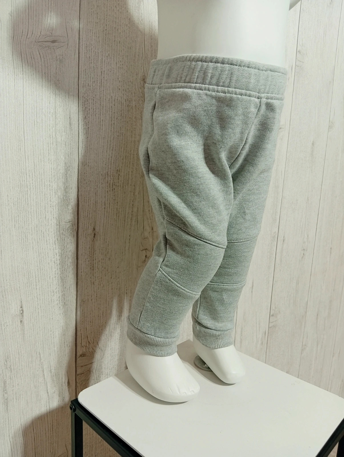Pantalon jogging garcon- taille 18 mois (80 cm) - mes petits cailloux - couleur gris – Mes Petits Cailloux – taille 12-18 mois / 80 cm 2