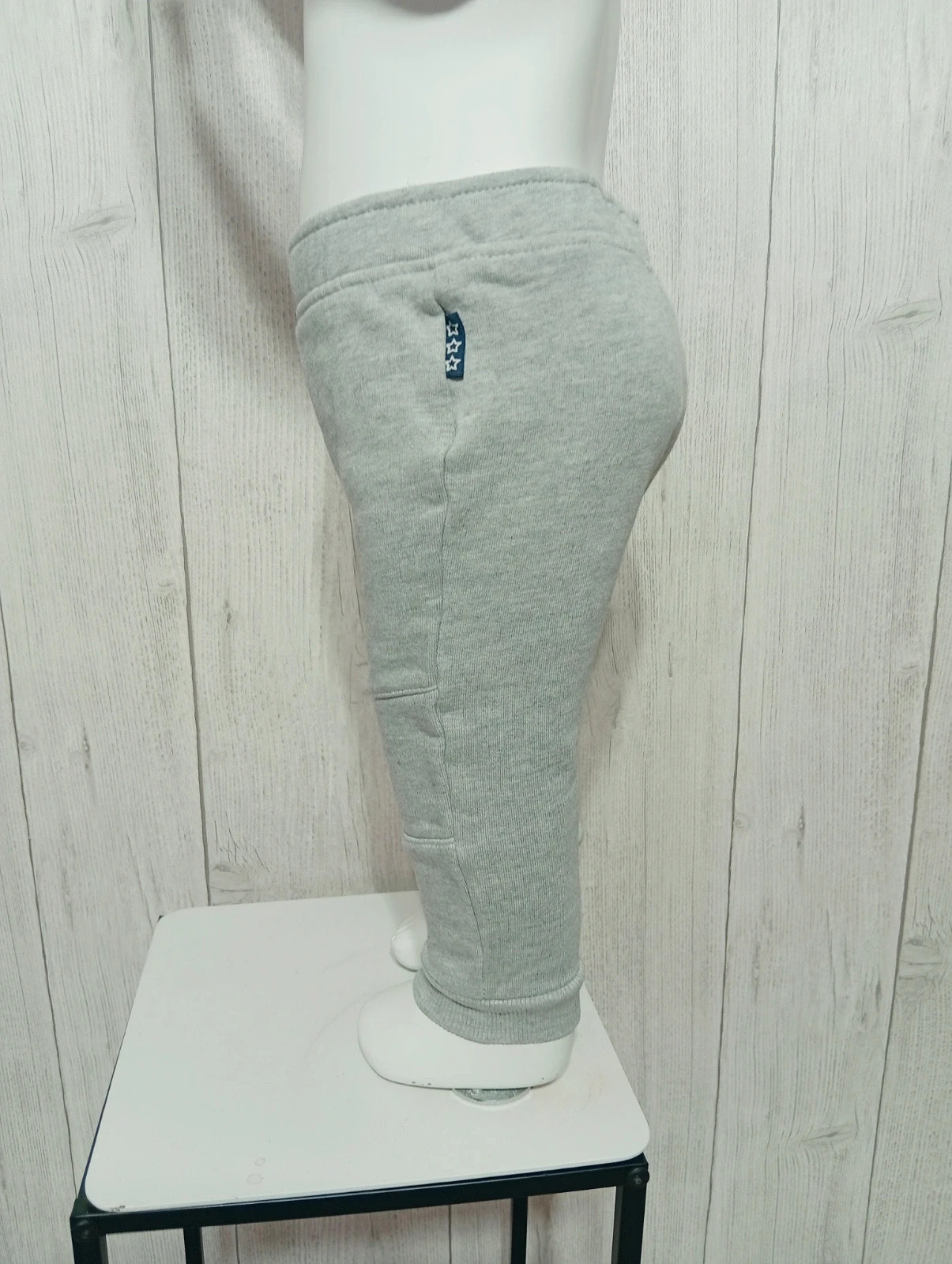 Pantalon jogging garcon- taille 18 mois (80 cm) - mes petits cailloux - couleur gris – Mes Petits Cailloux – taille 12-18 mois / 80 cm 4