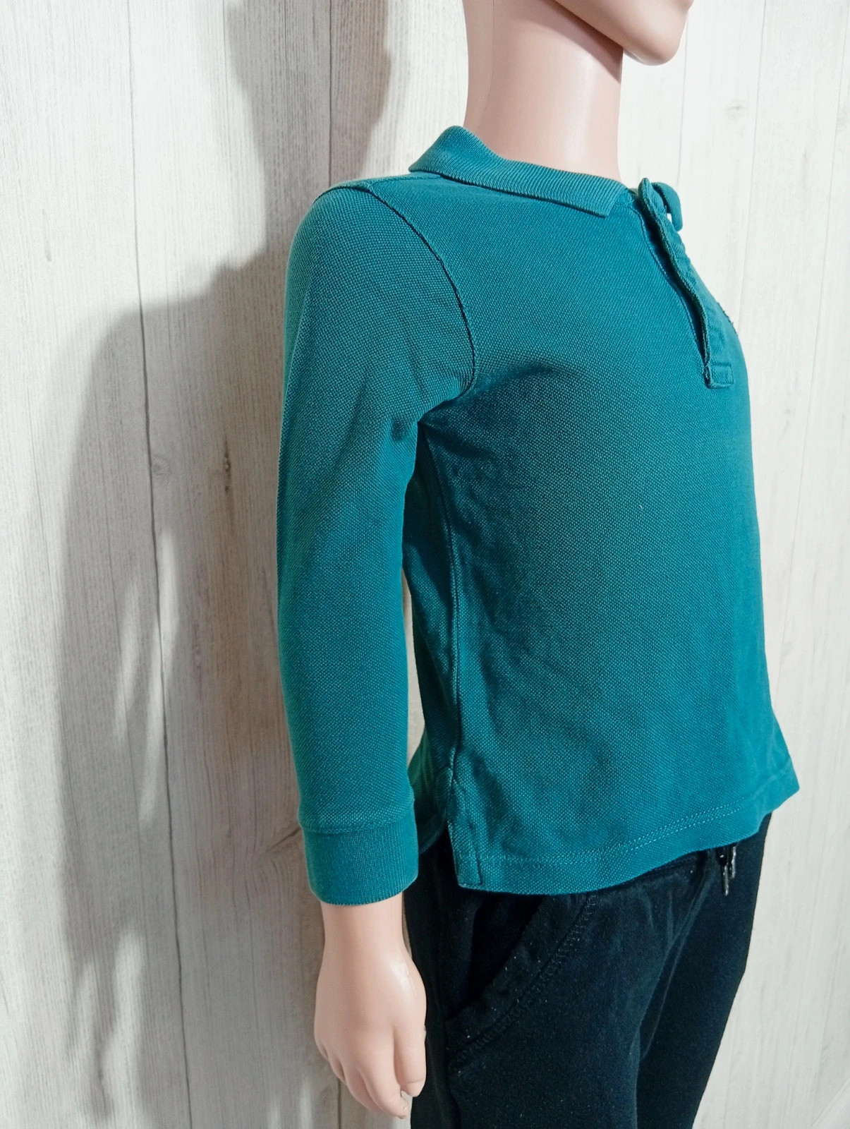 Polo garcon - taille 3 ans (98cm) - okaidi - couleur vert foncé – Okaïdi – taille 3 ans / 98 cm 4