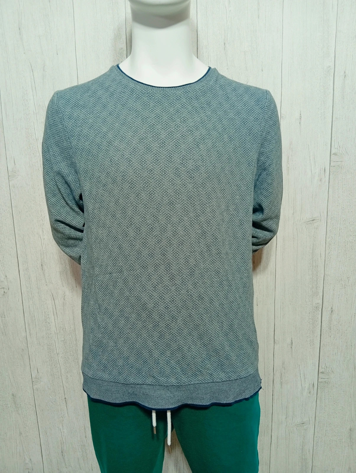 Pull homme - taille M/38- Brice - couleur gris marine