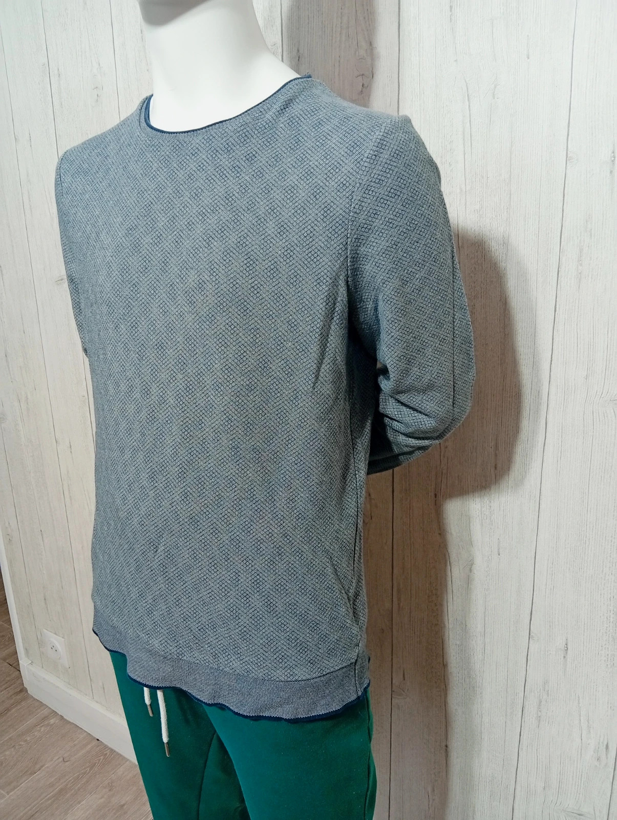 Pull homme - taille M/38- Brice - couleur gris marine – Brice – taille M 5