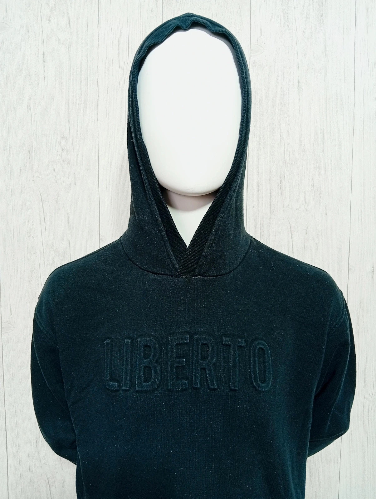 Pull a capuche garcon - taille 16 ans /M - liberto - couleur noir – Liberto – taille M 2