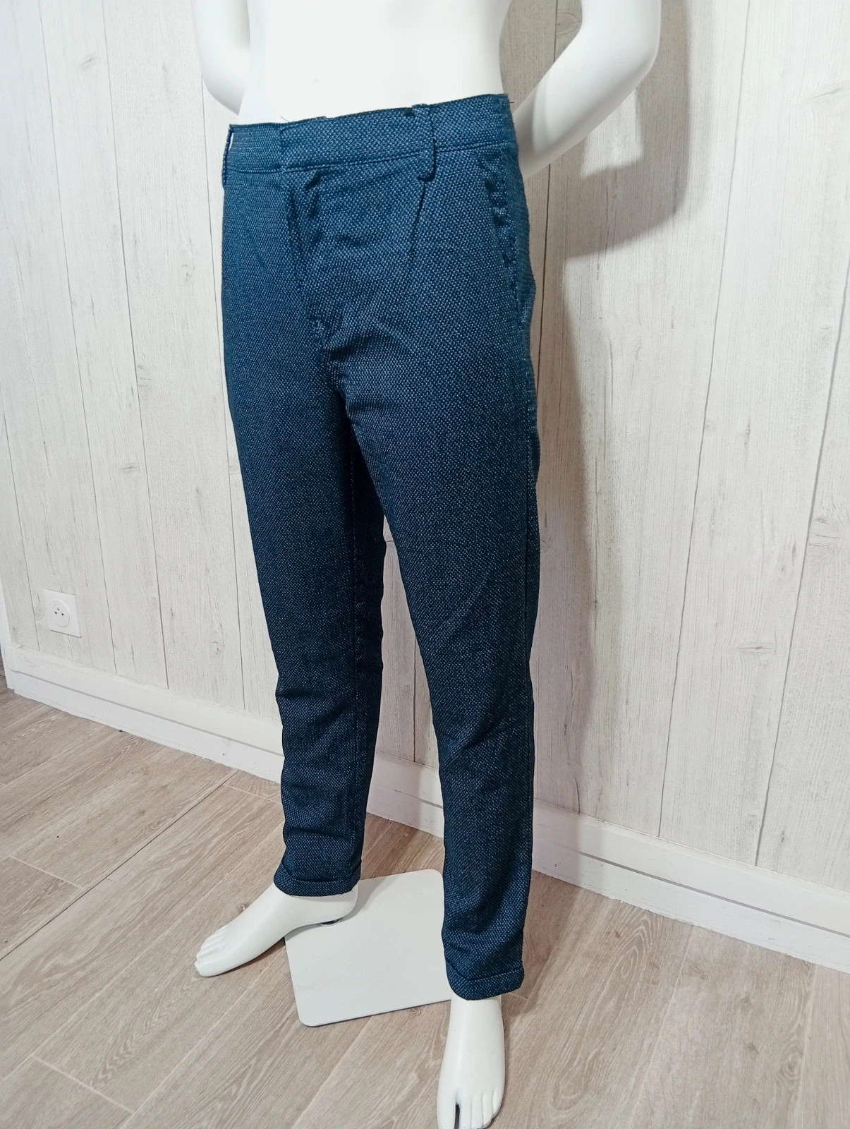 Pantalon de costume homme- taille L/40 - gentleman farmer - couleur marine – Gentleman Farmer – taille L 5