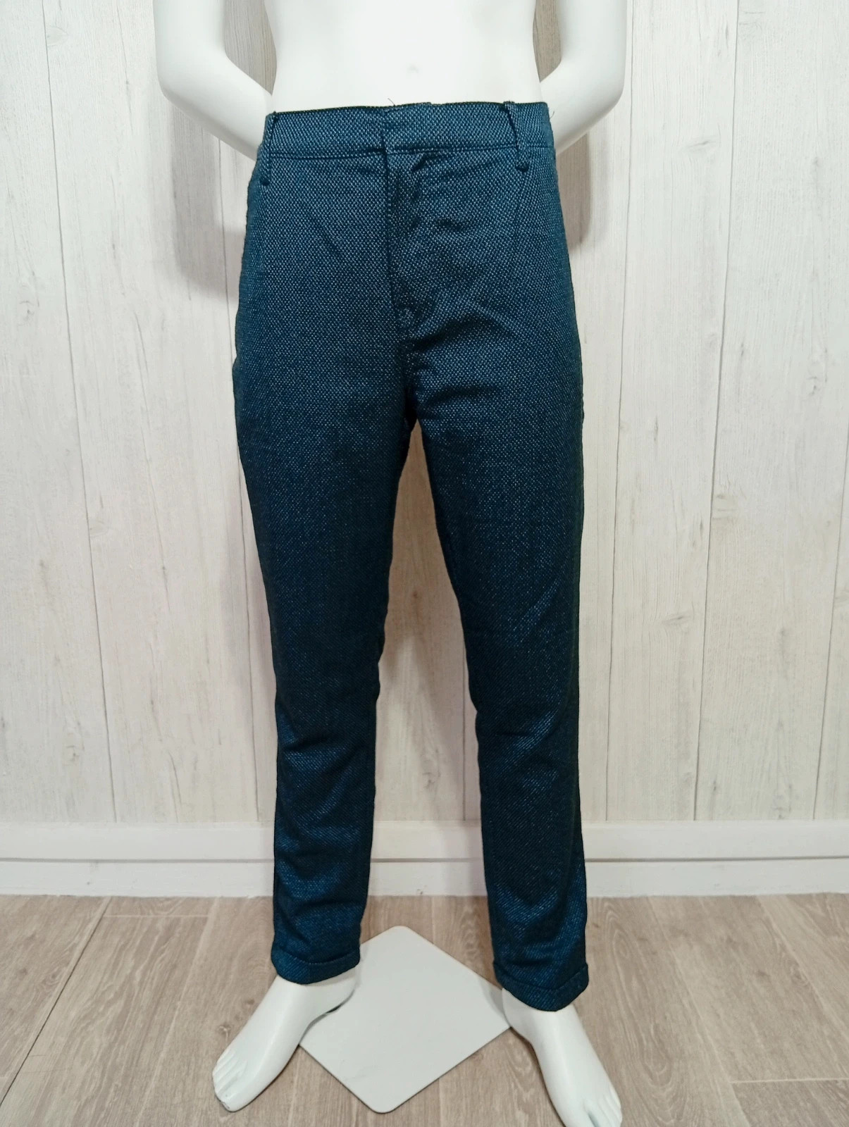 Pantalon de costume homme- taille L/40 - gentleman farmer - couleur marine