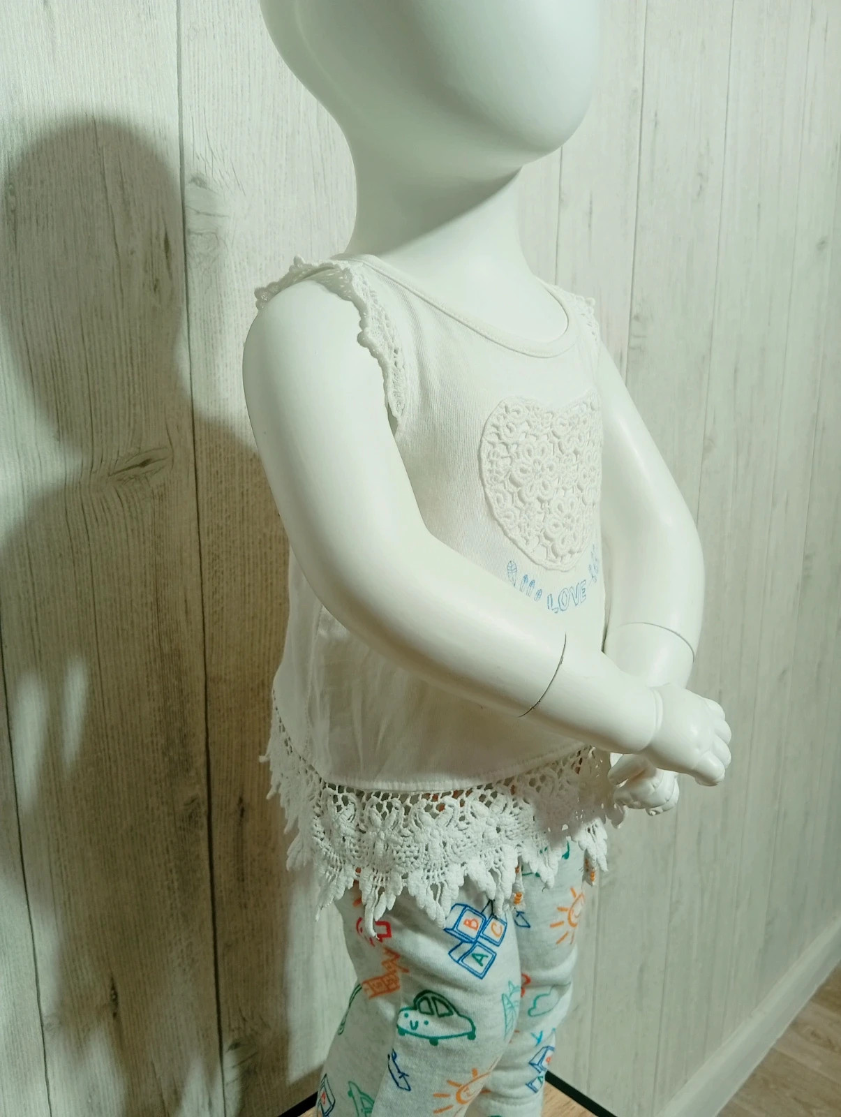 Débardeur fille - taille 9 mois ( 71 cm) - orchestra - couleur blanc – Orchestra – taille 9-12 mois / 74 cm 2