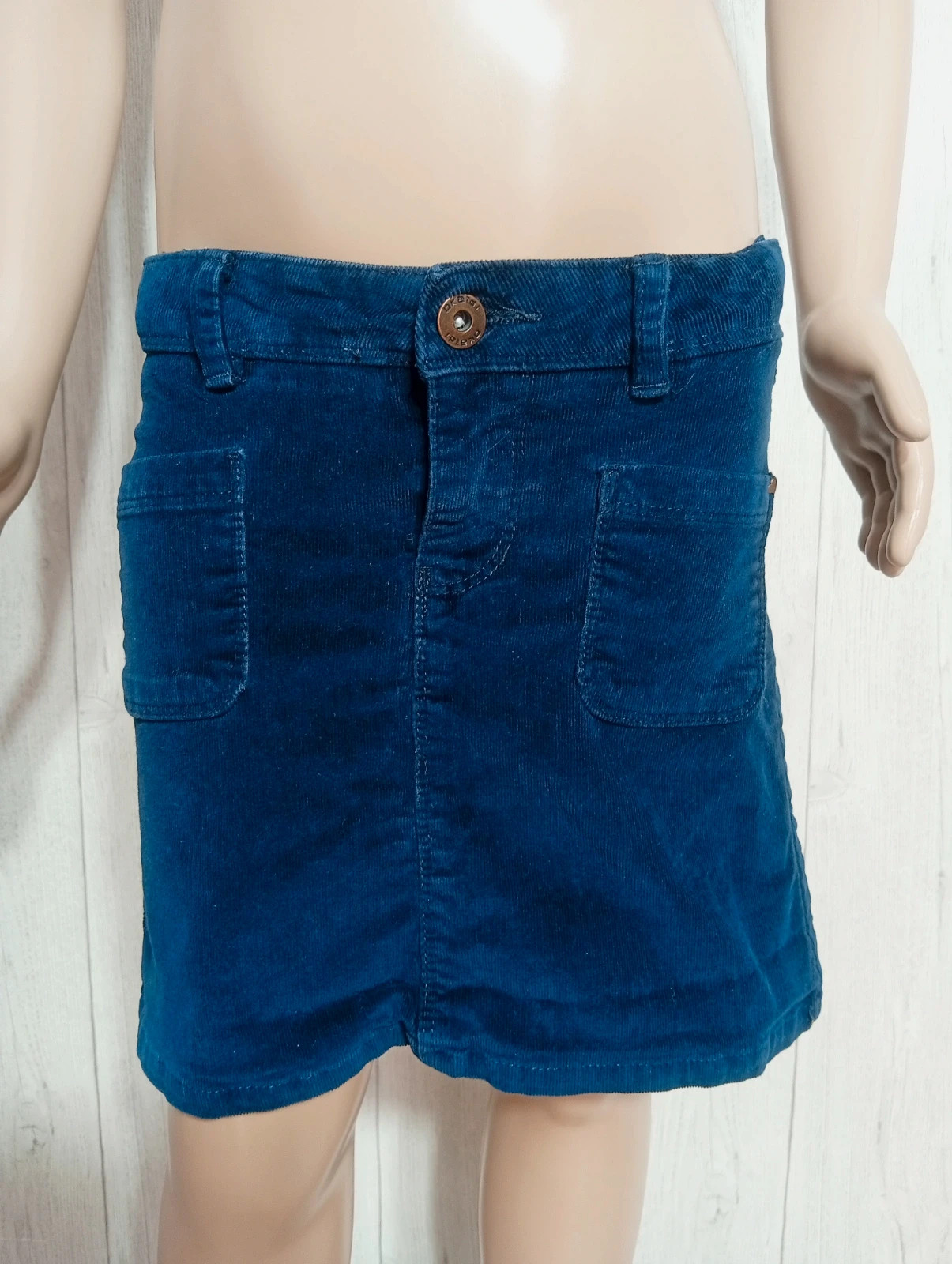 Jupe fille - taille 8 ans (128 cm) - okaidi - couleur marine